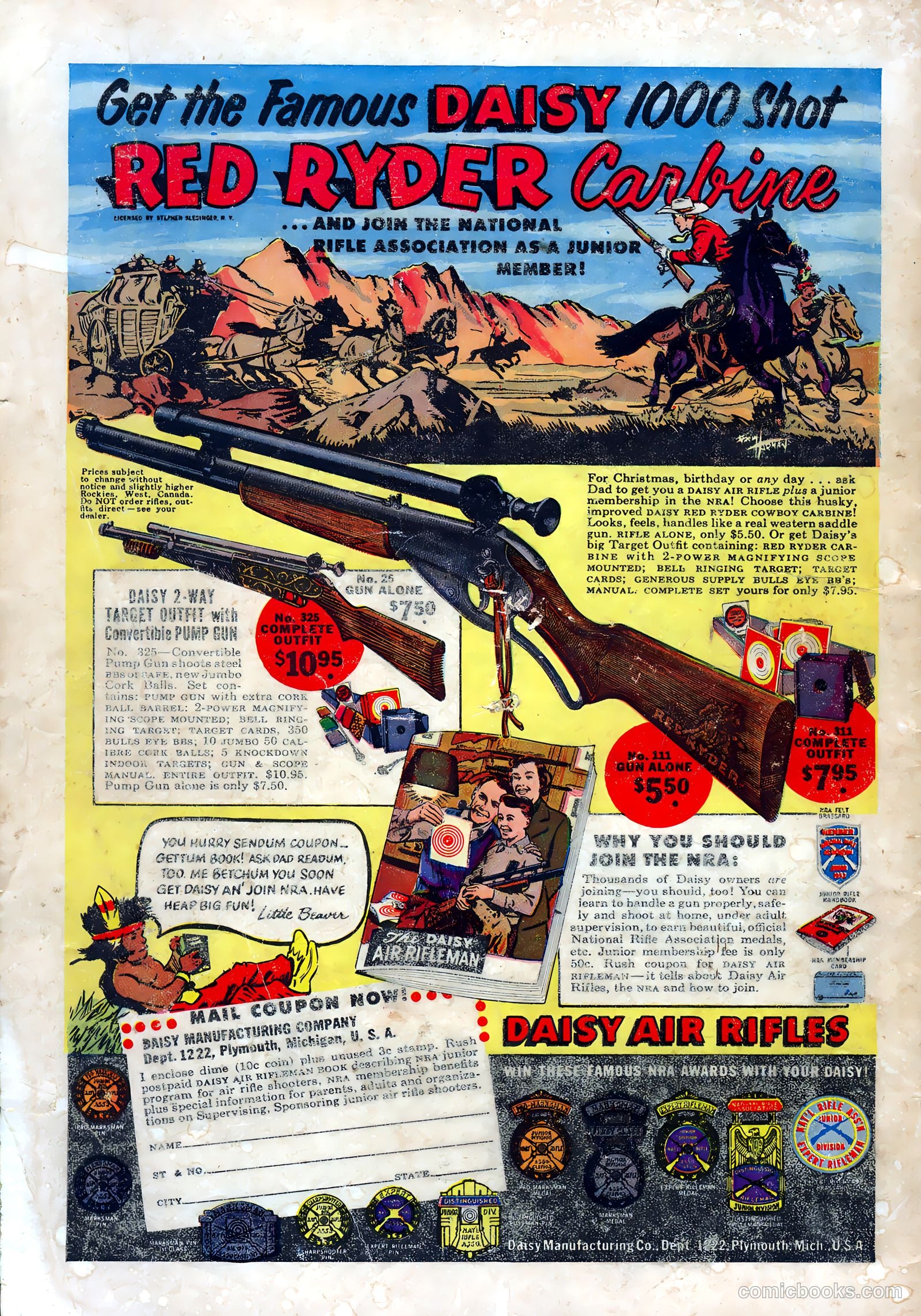 Hopalong Cassidy #64 (1952) — page 36 of 36