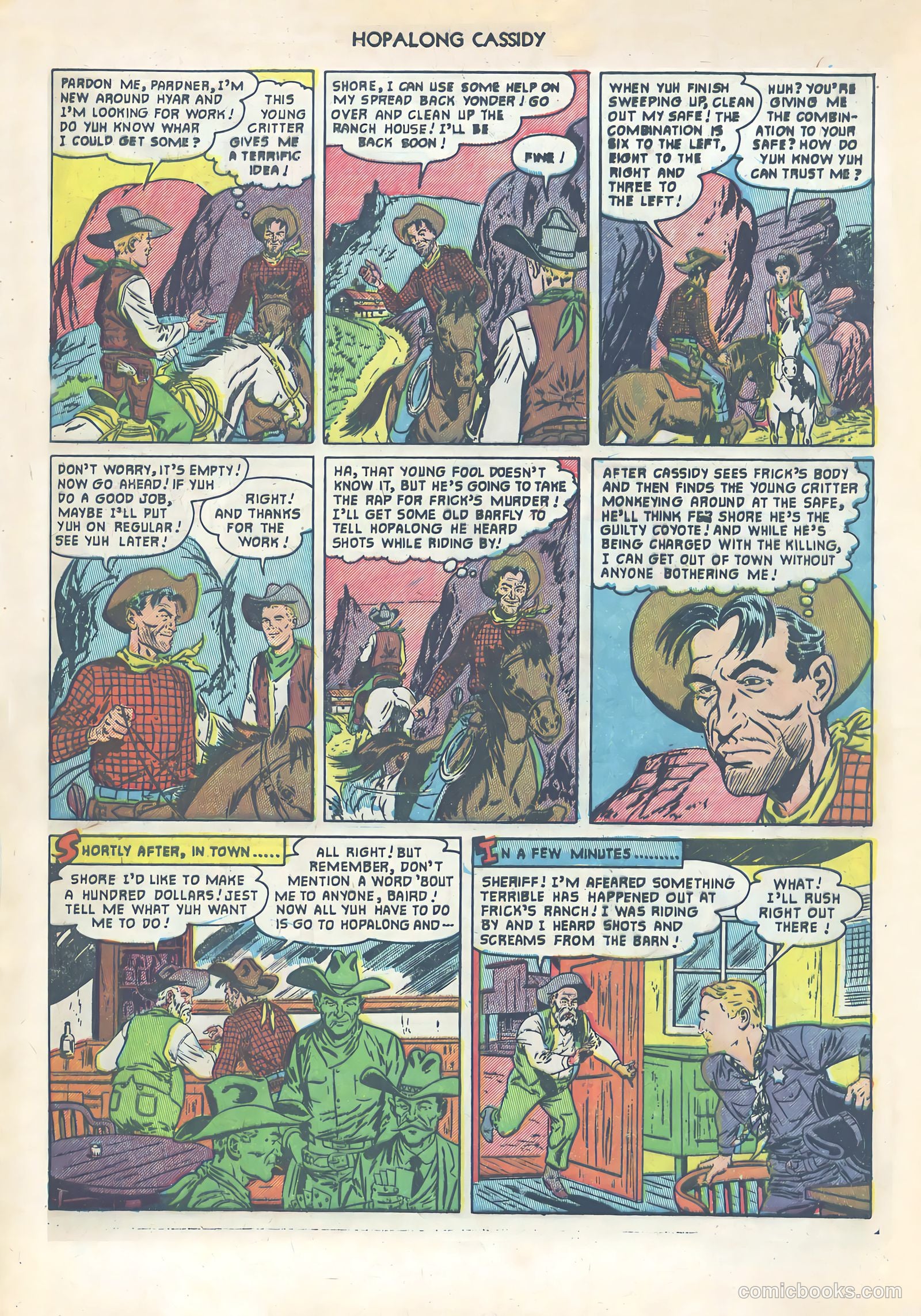 Hopalong Cassidy #65 (1952) — page 5 of 36