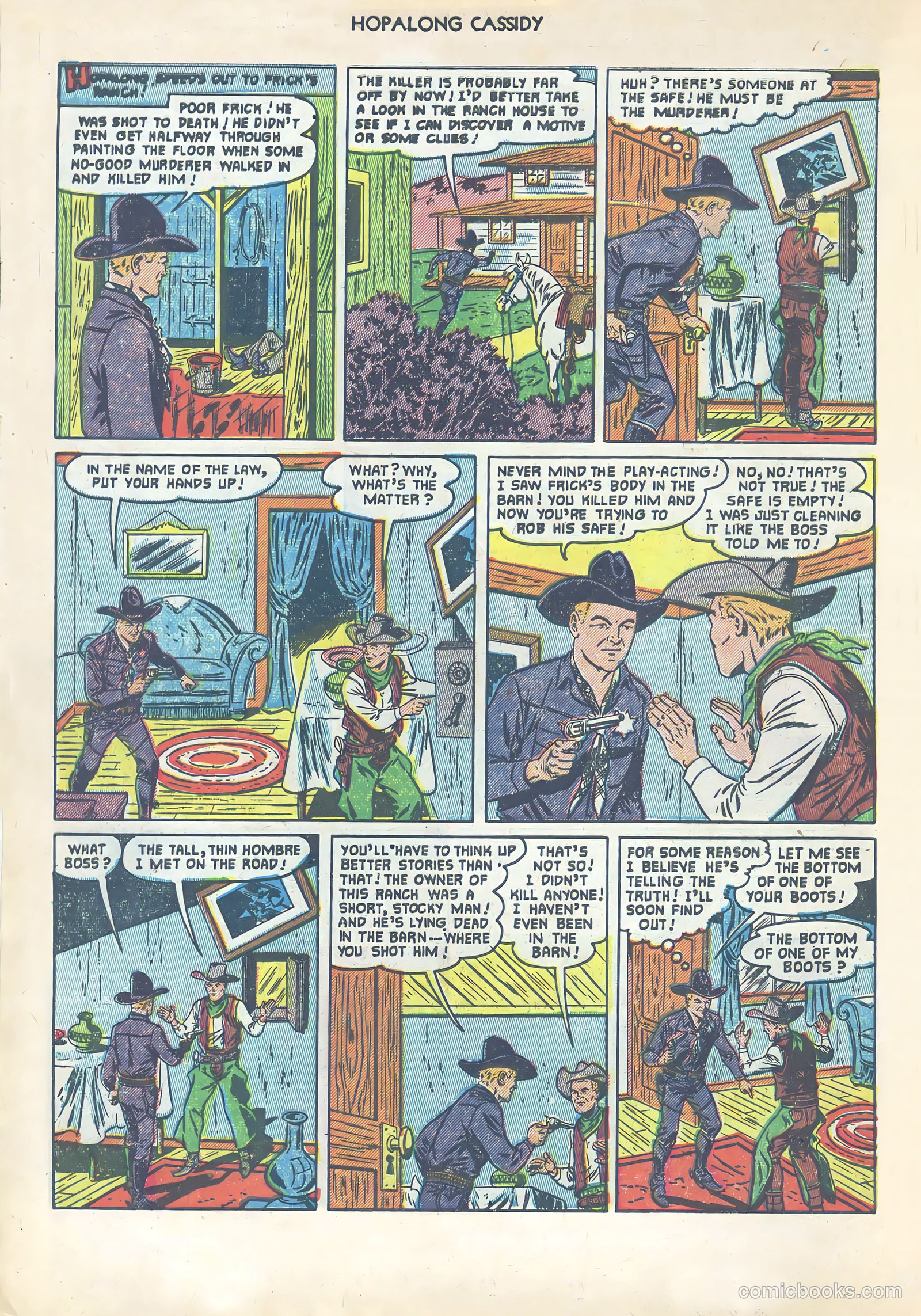 Hopalong Cassidy #65 (1952) — page 6 of 36