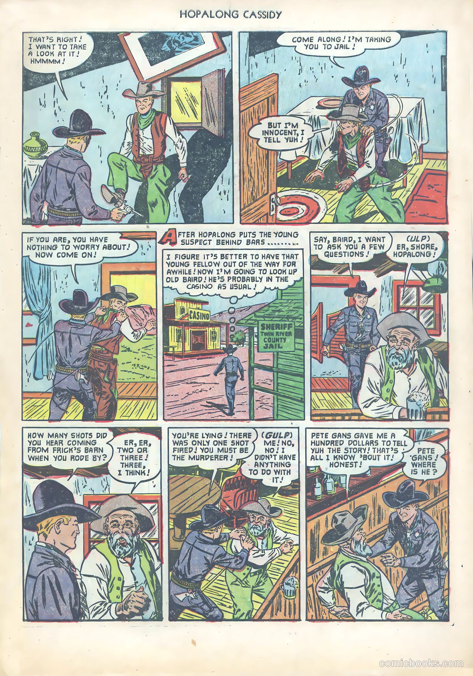 Hopalong Cassidy #65 (1952) — page 7 of 36