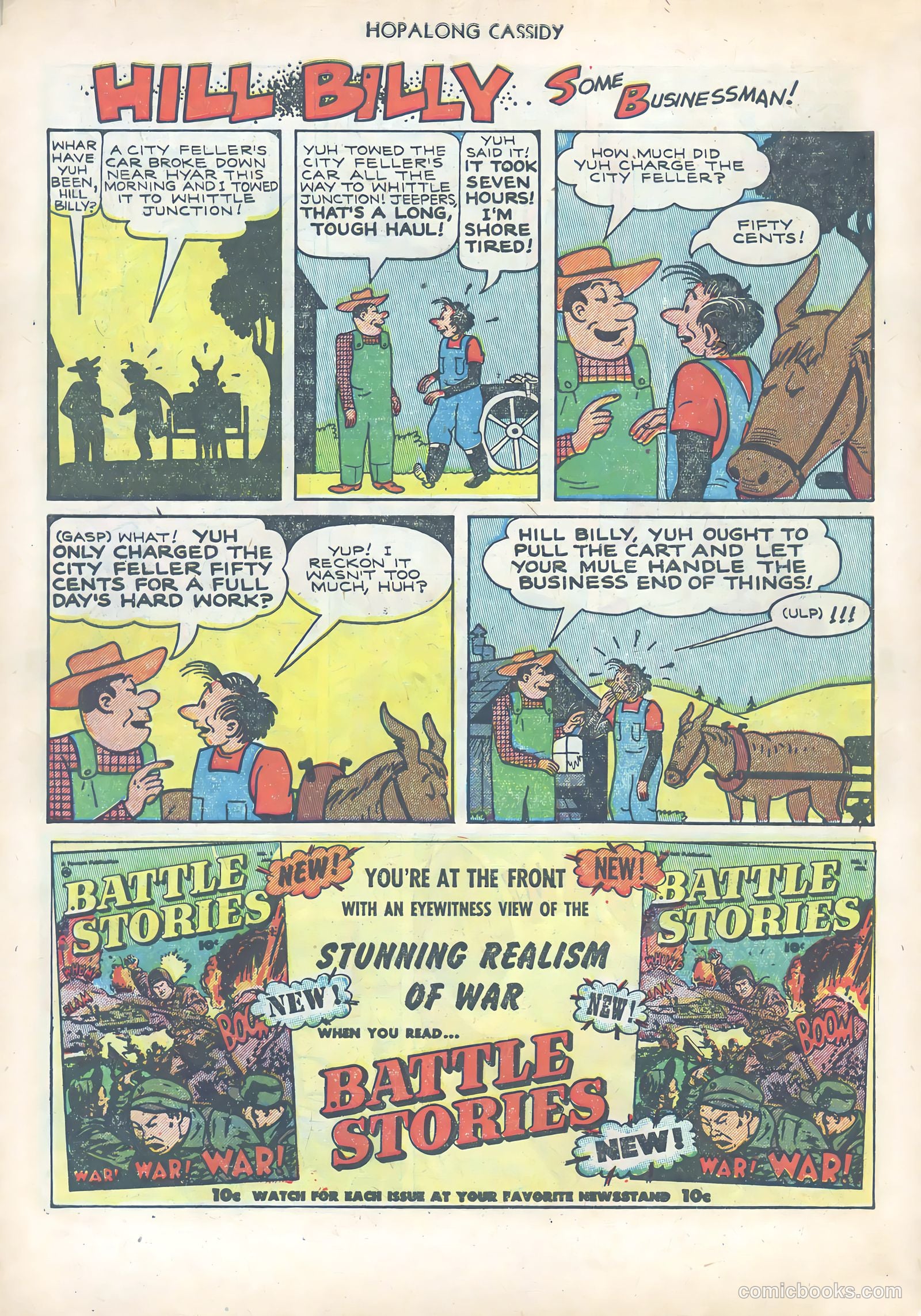 Hopalong Cassidy #65 (1952) — page 10 of 36
