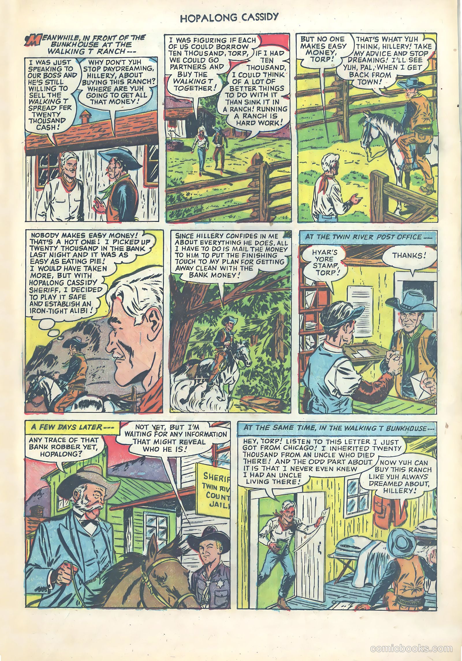 Hopalong Cassidy #65 (1952) — page 17 of 36