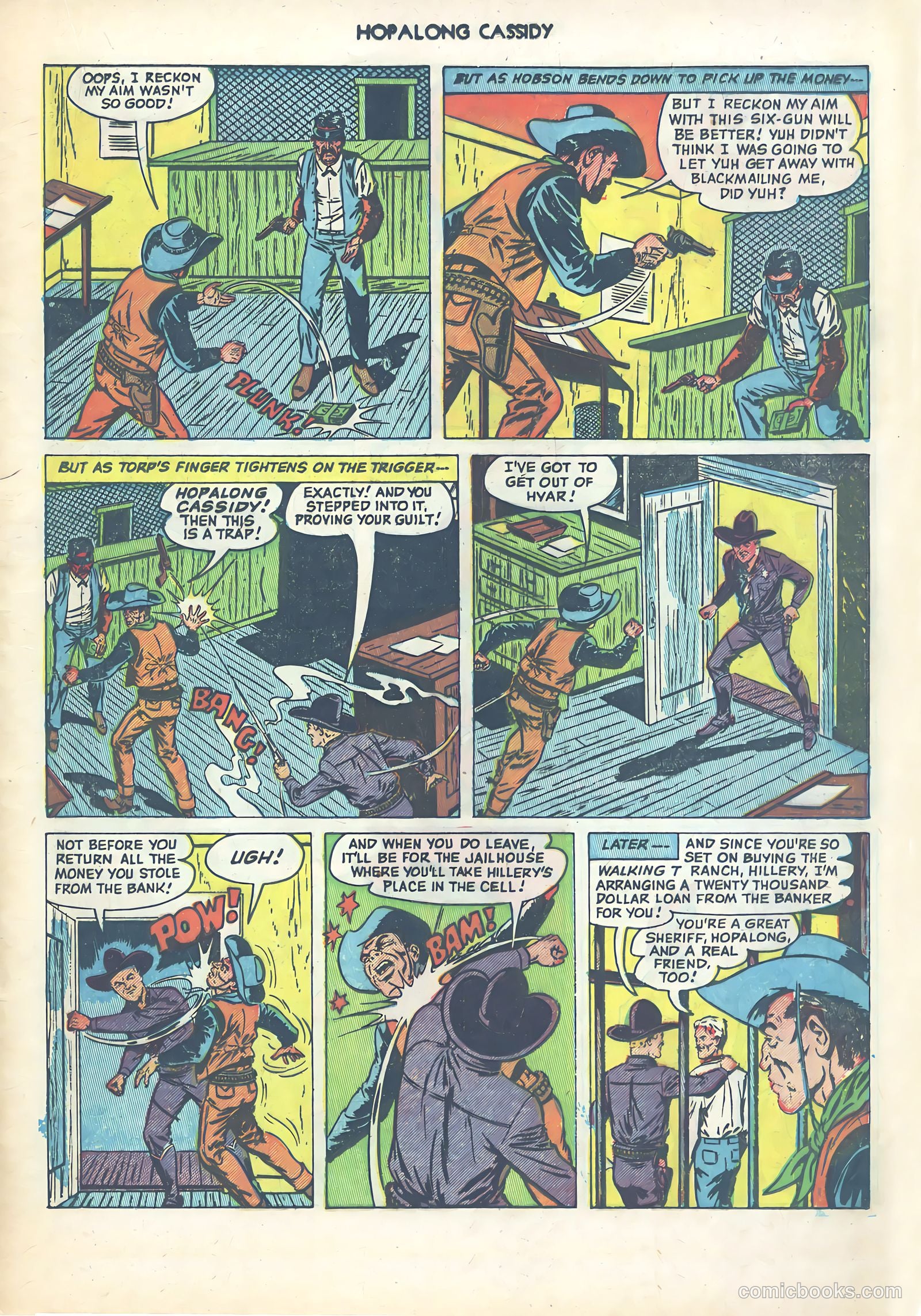 Hopalong Cassidy #65 (1952) — page 21 of 36
