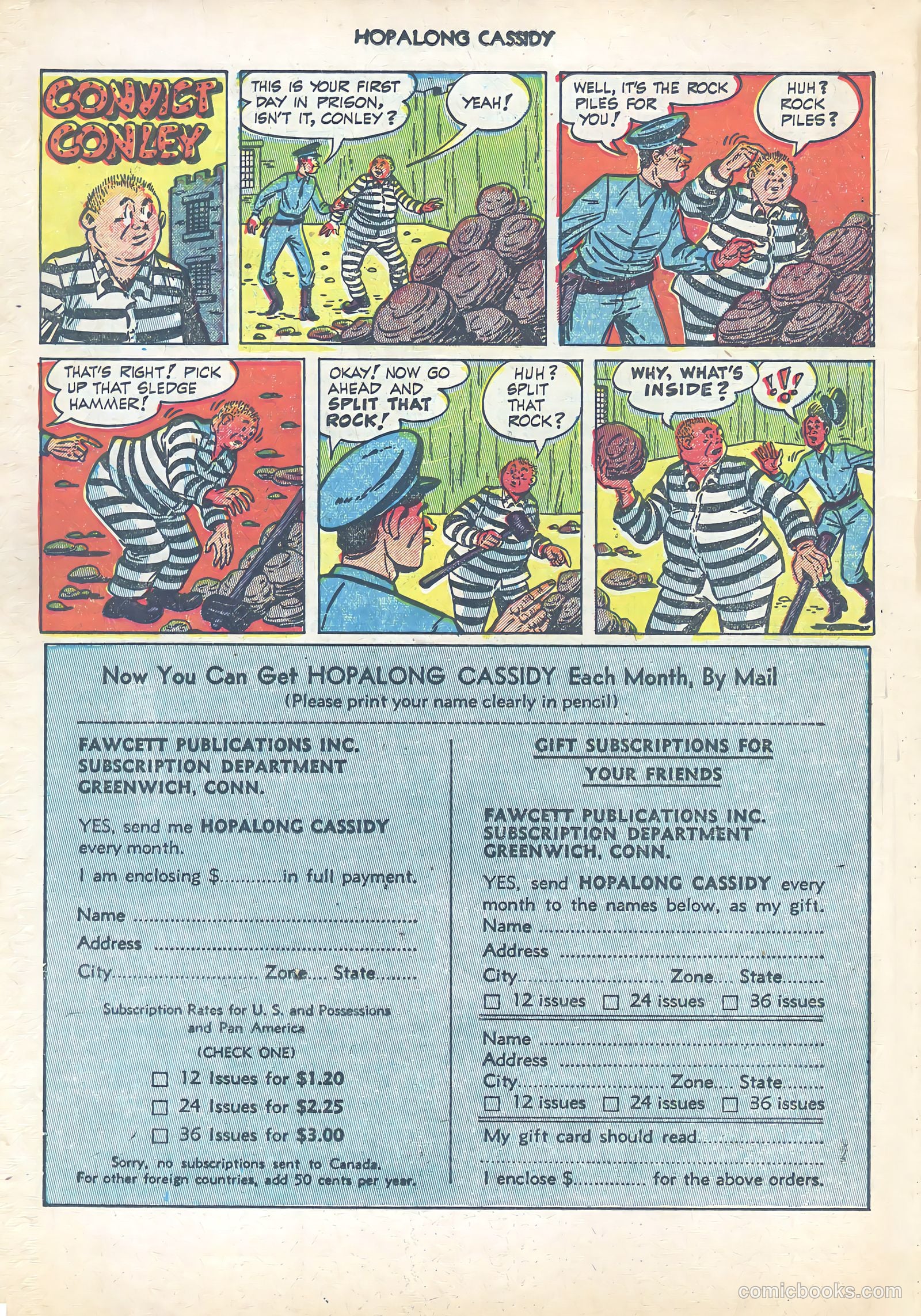 Hopalong Cassidy #65 (1952) — page 26 of 36