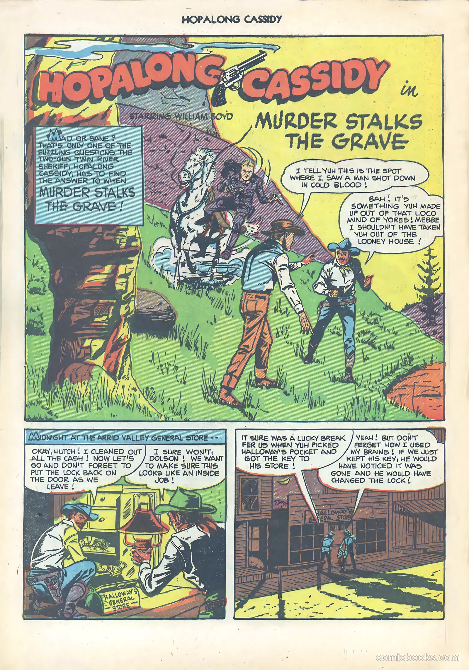 Hopalong Cassidy #65 (1952) — page 28 of 36