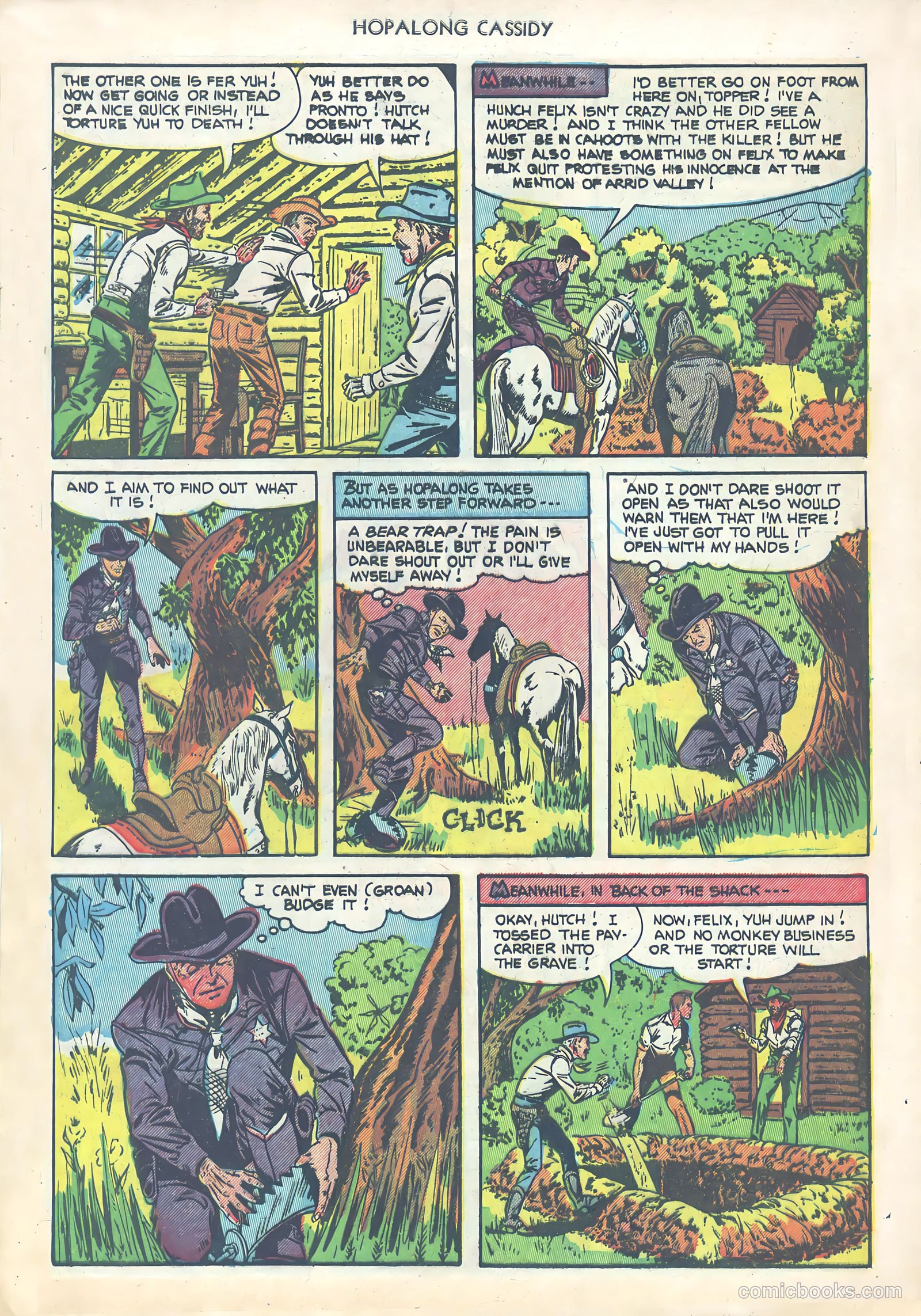 Hopalong Cassidy #65 (1952) — page 32 of 36