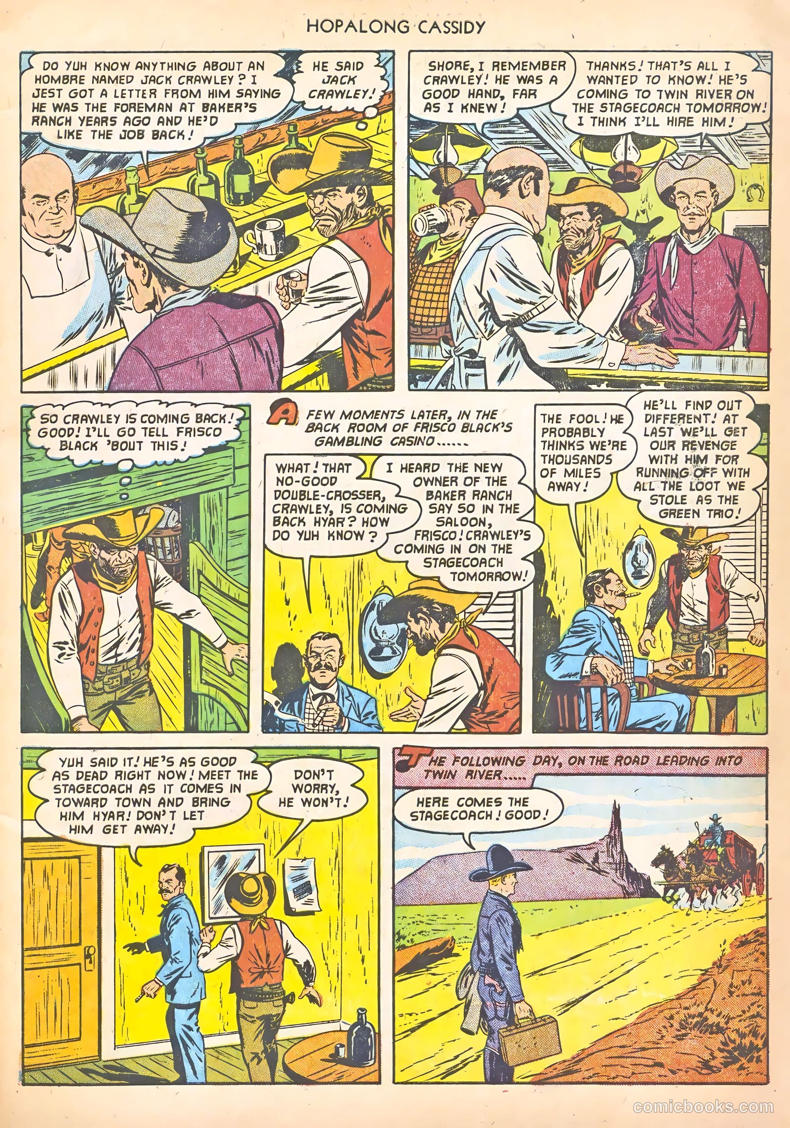Hopalong Cassidy #66 (1952) — page 7 of 36