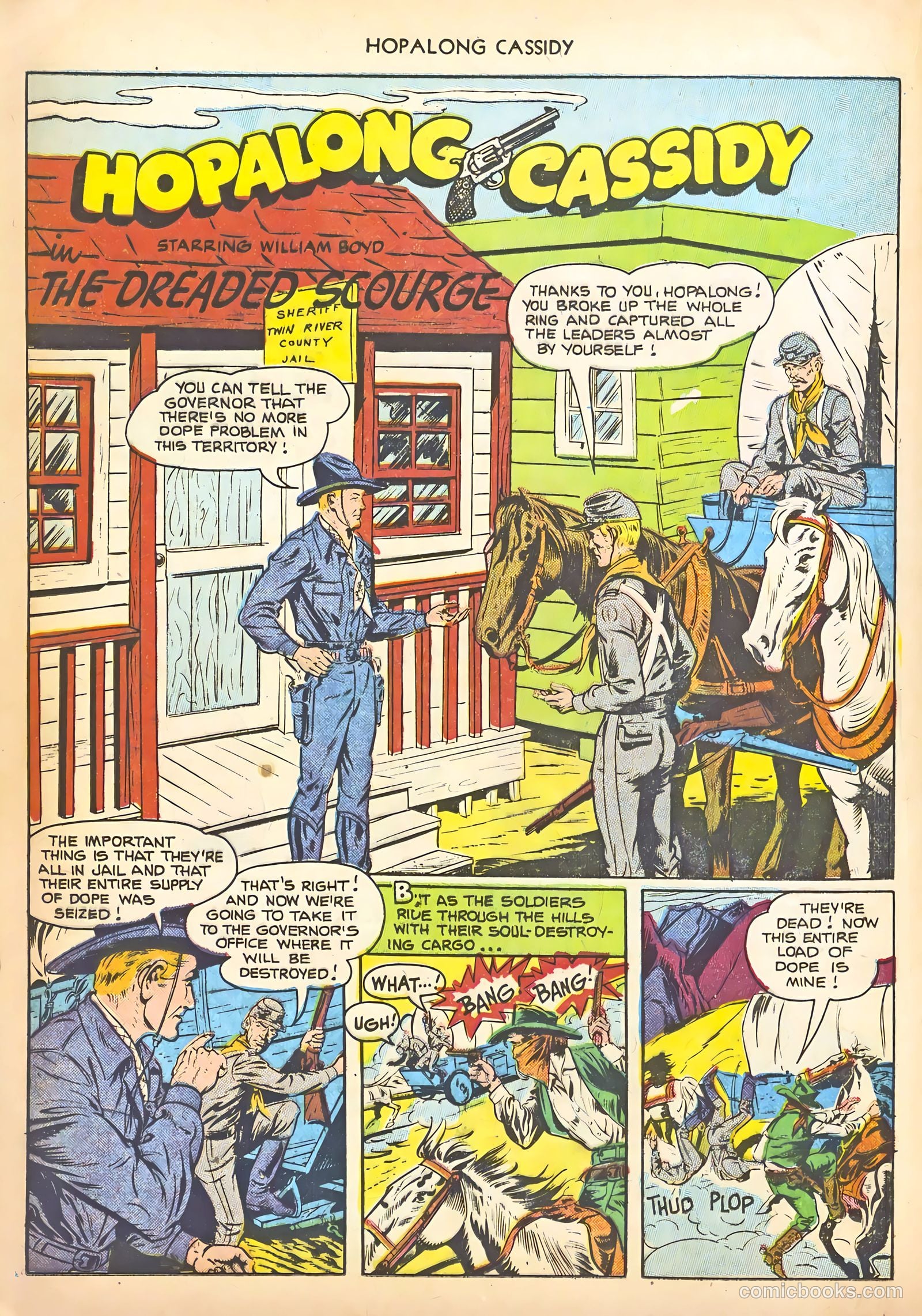 Hopalong Cassidy #66 (1952) — page 16 of 36