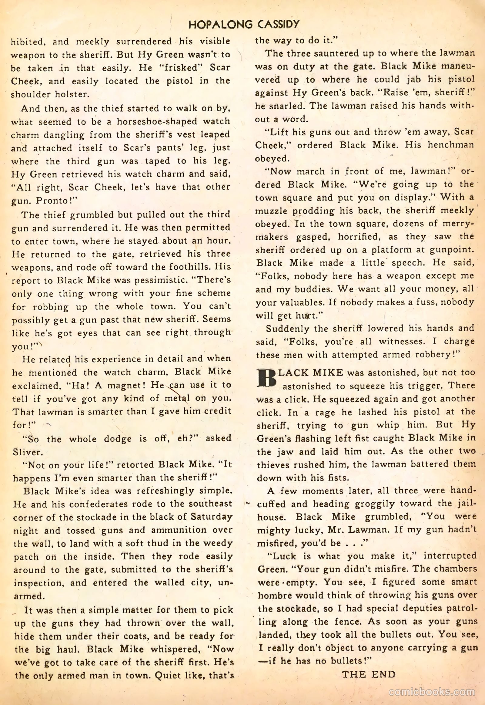 Hopalong Cassidy #66 (1952) — page 25 of 36
