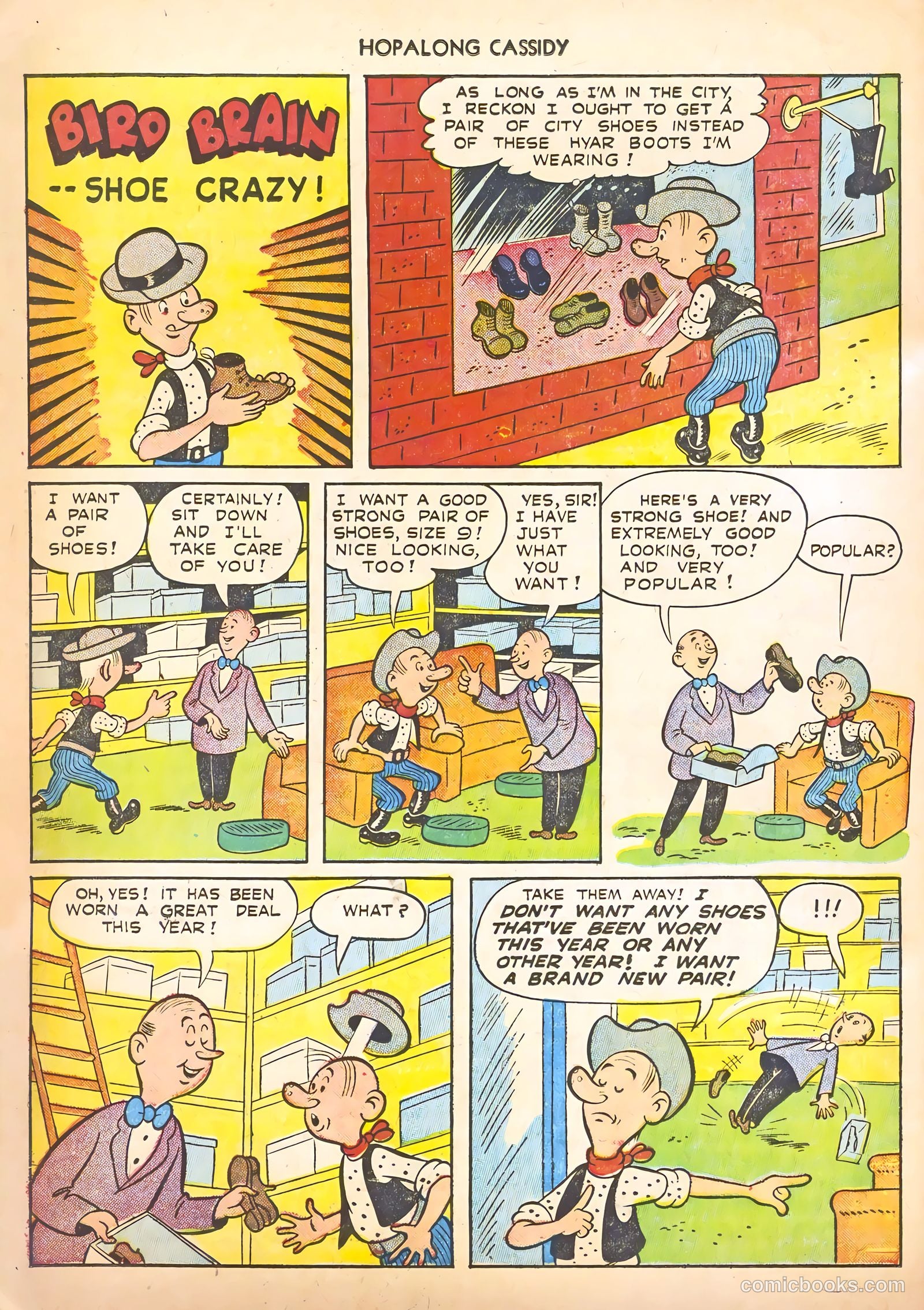 Hopalong Cassidy #66 (1952) — page 26 of 36