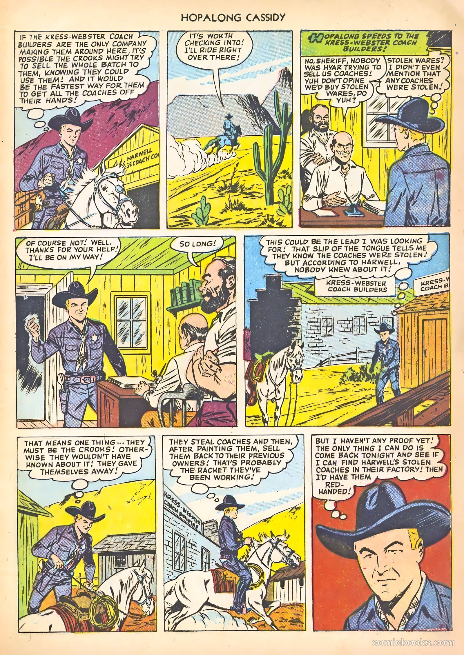 Hopalong Cassidy #66 (1952) — page 29 of 36