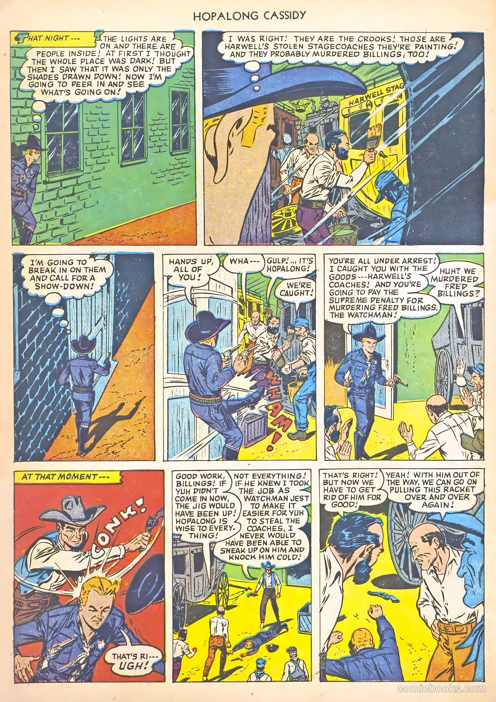 Hopalong Cassidy #66 (1952) — page 30 of 36