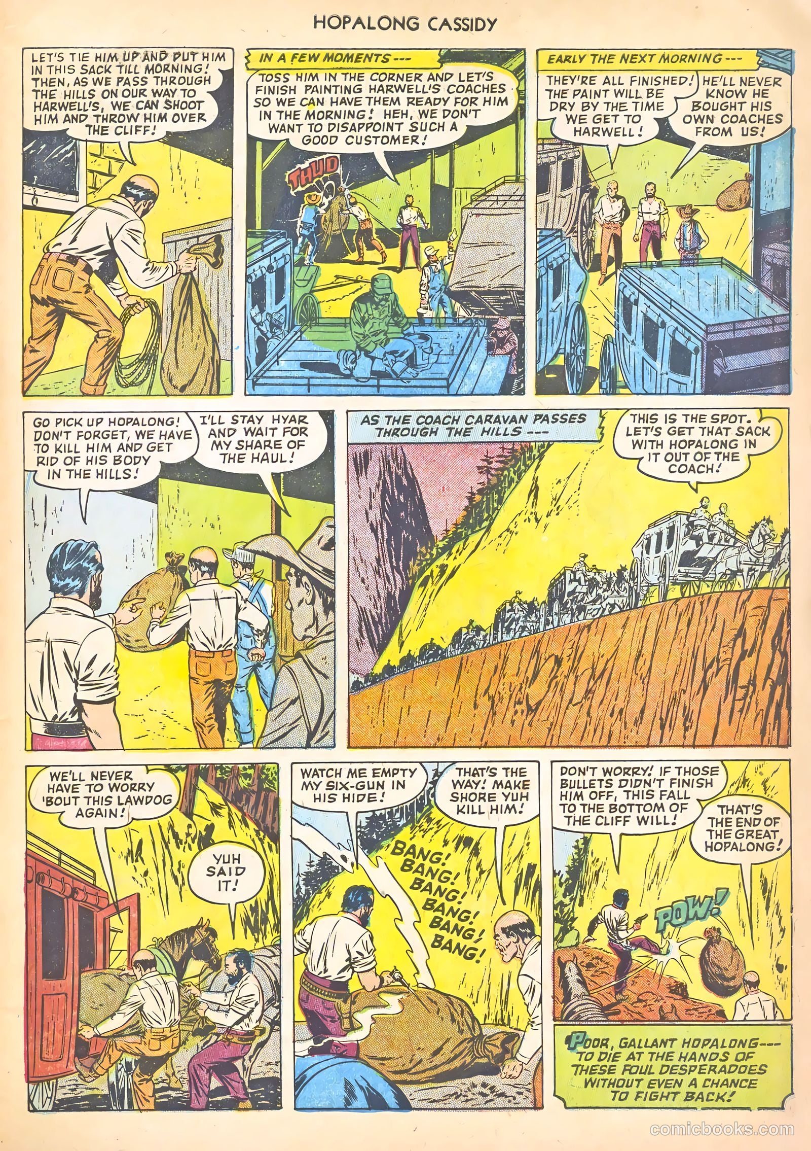 Hopalong Cassidy #66 (1952) — page 31 of 36