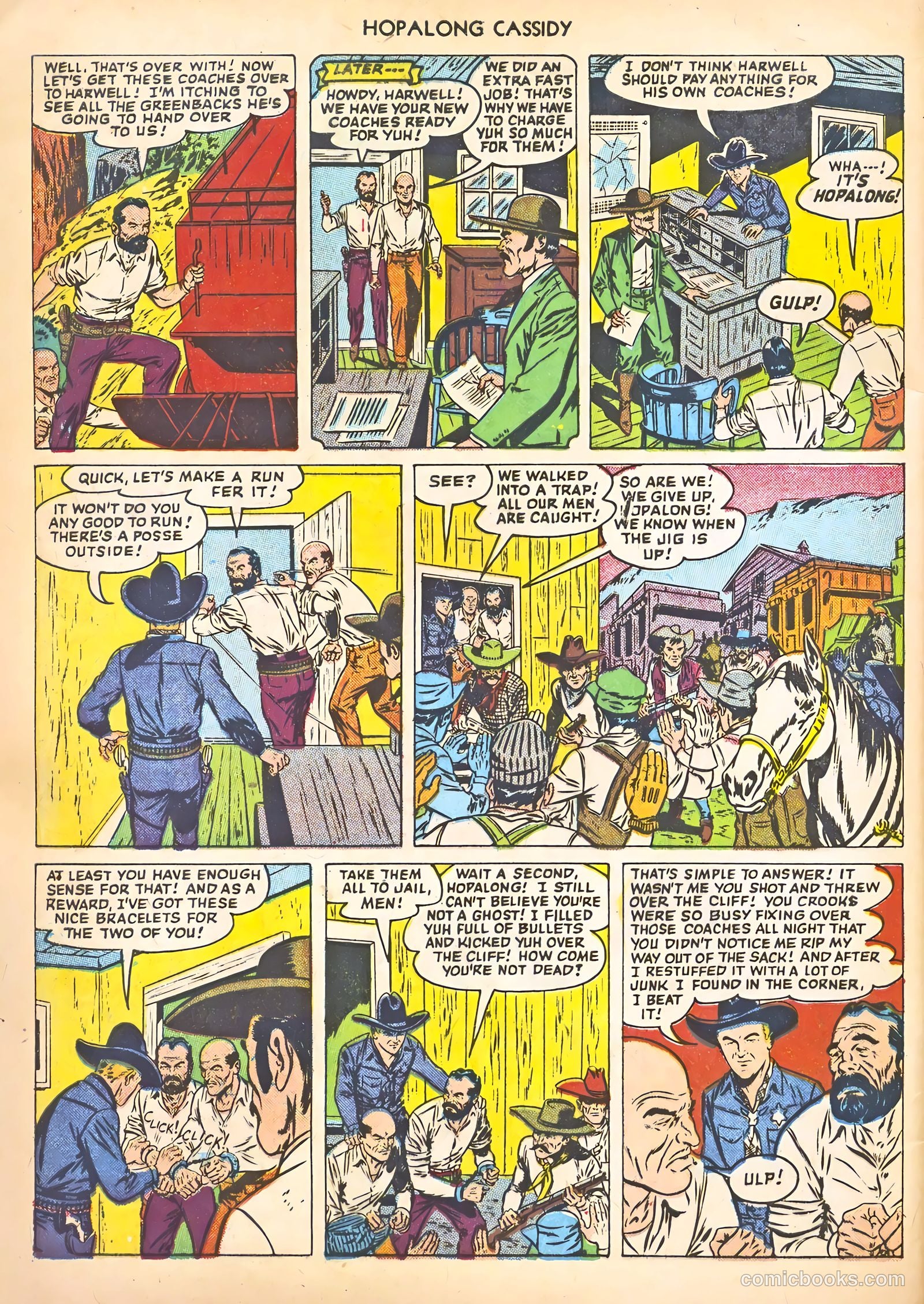 Hopalong Cassidy #66 (1952) — page 32 of 36