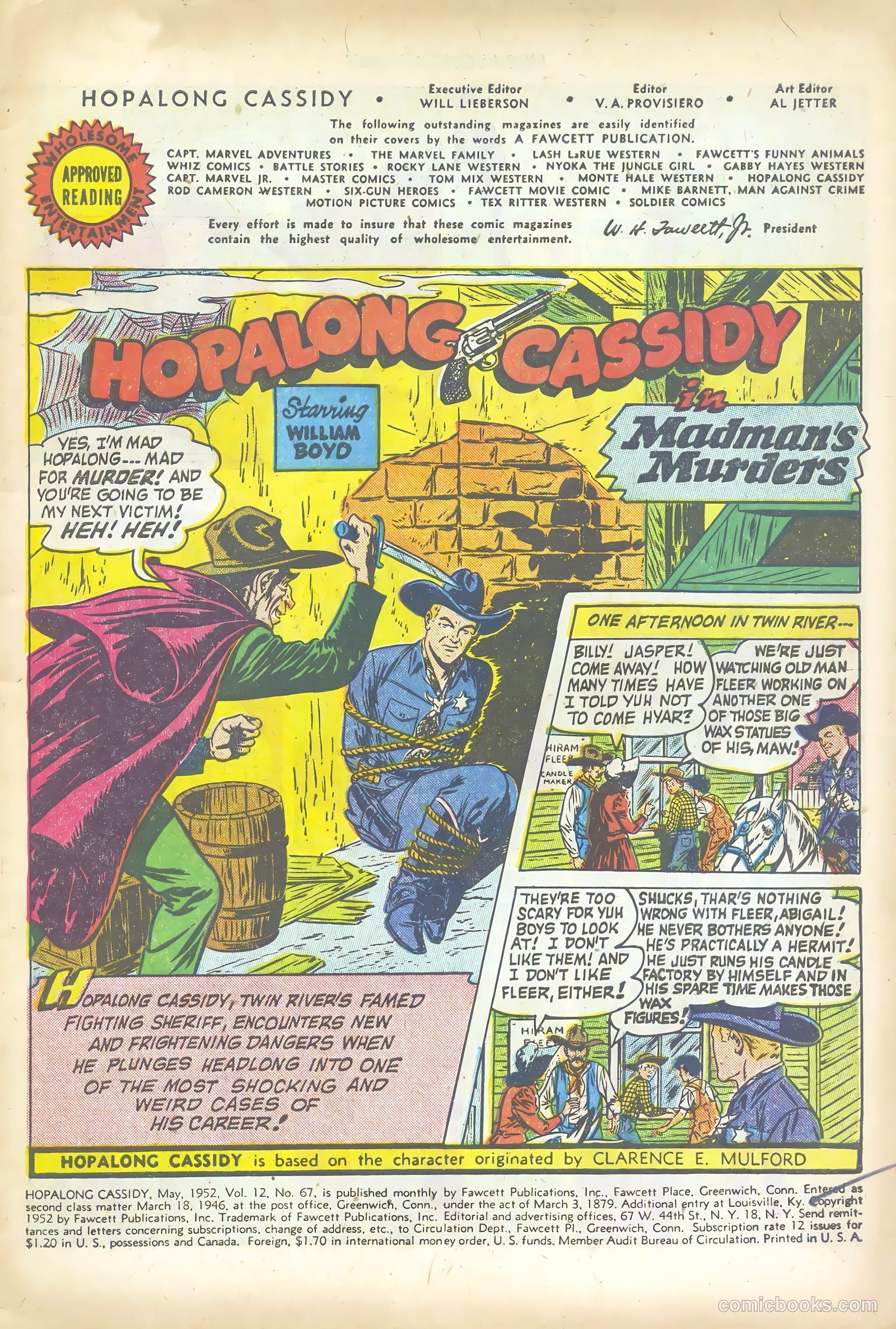 Hopalong Cassidy #67 (1952) — page 3 of 36