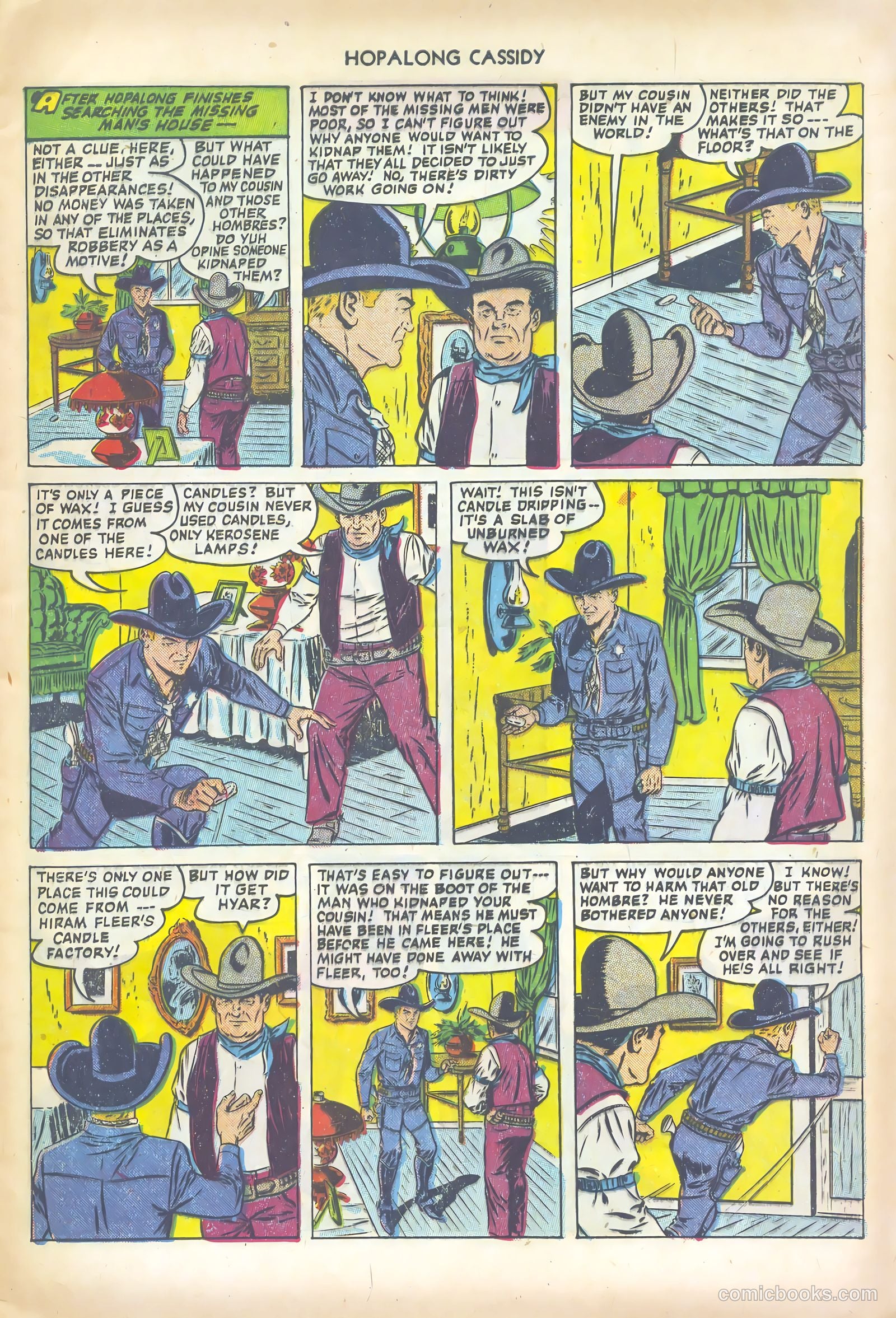 Hopalong Cassidy #67 (1952) — page 5 of 36