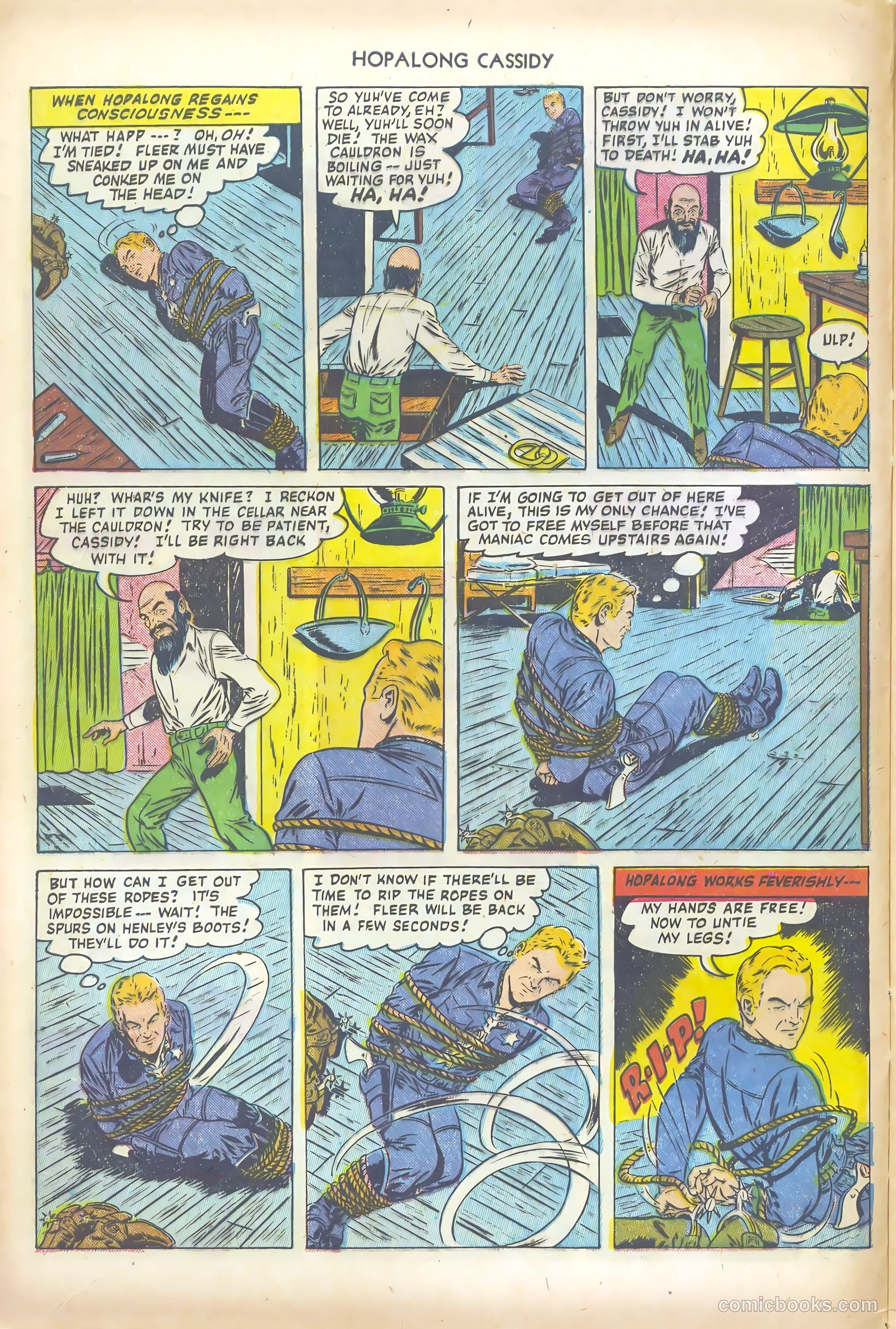 Hopalong Cassidy #67 (1952) — page 8 of 36