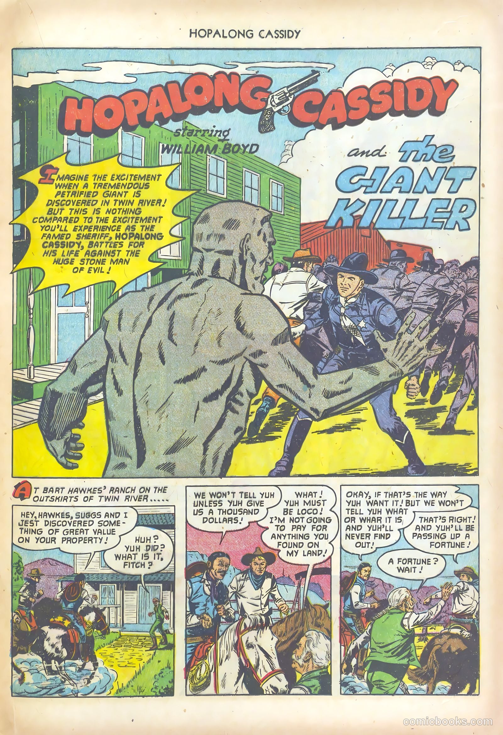 Hopalong Cassidy #67 (1952) — page 17 of 36