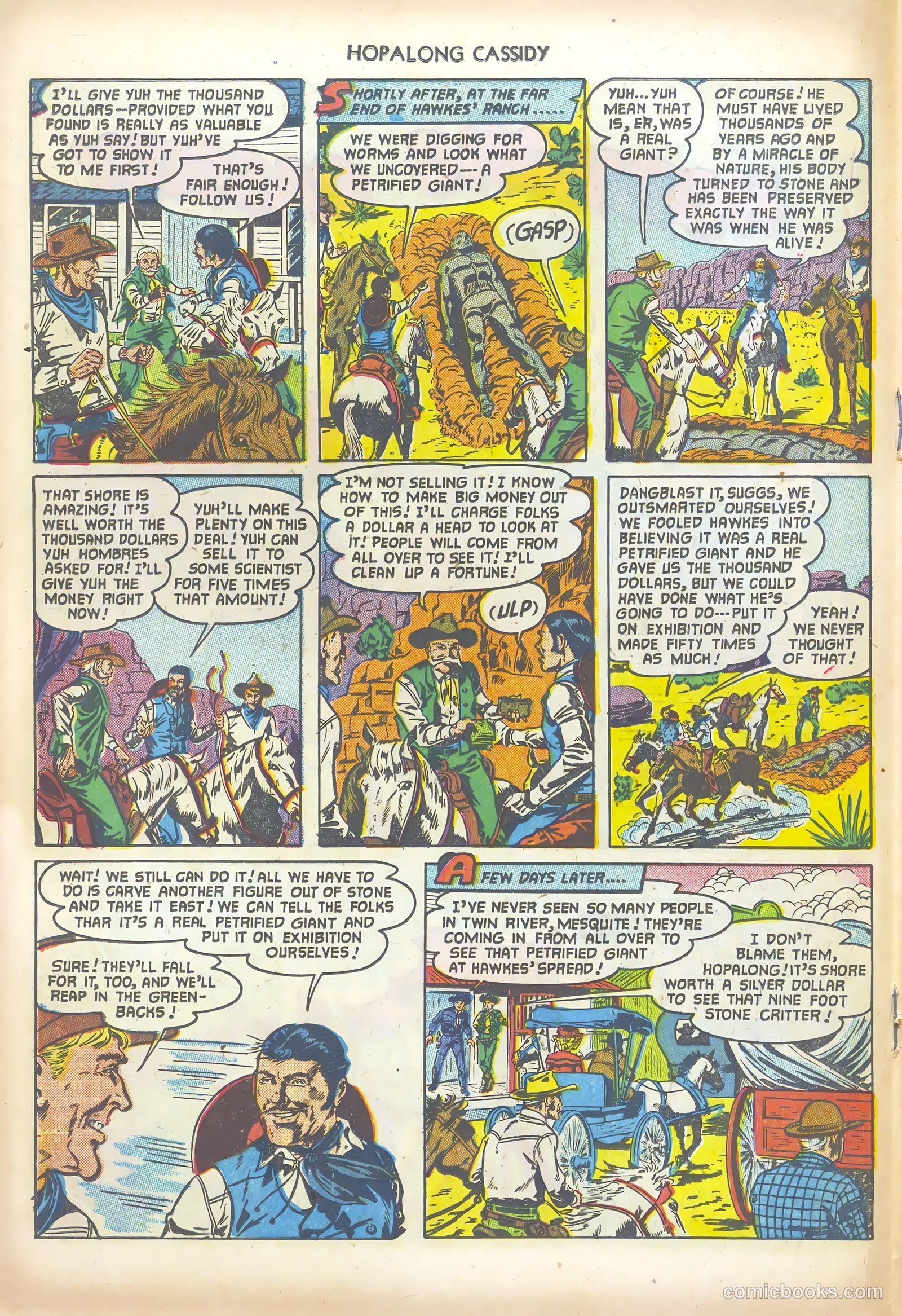 Hopalong Cassidy #67 (1952) — page 18 of 36