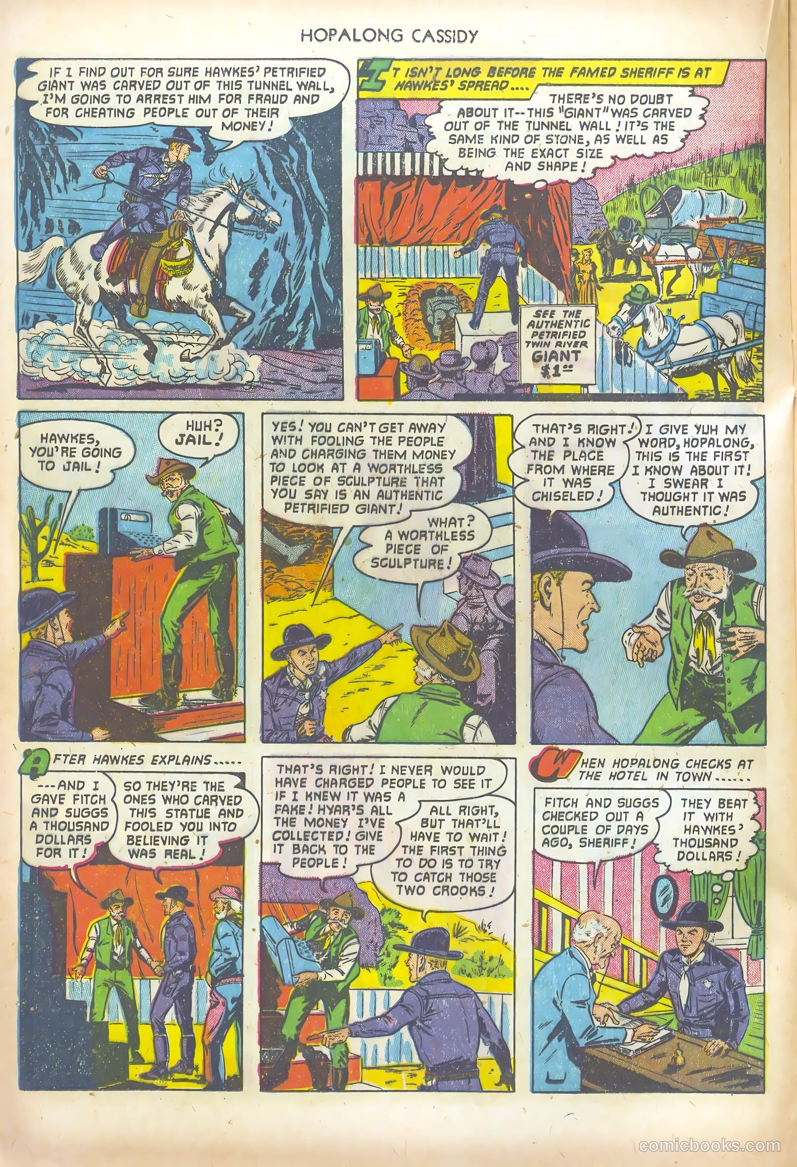 Hopalong Cassidy #67 (1952) — page 20 of 36