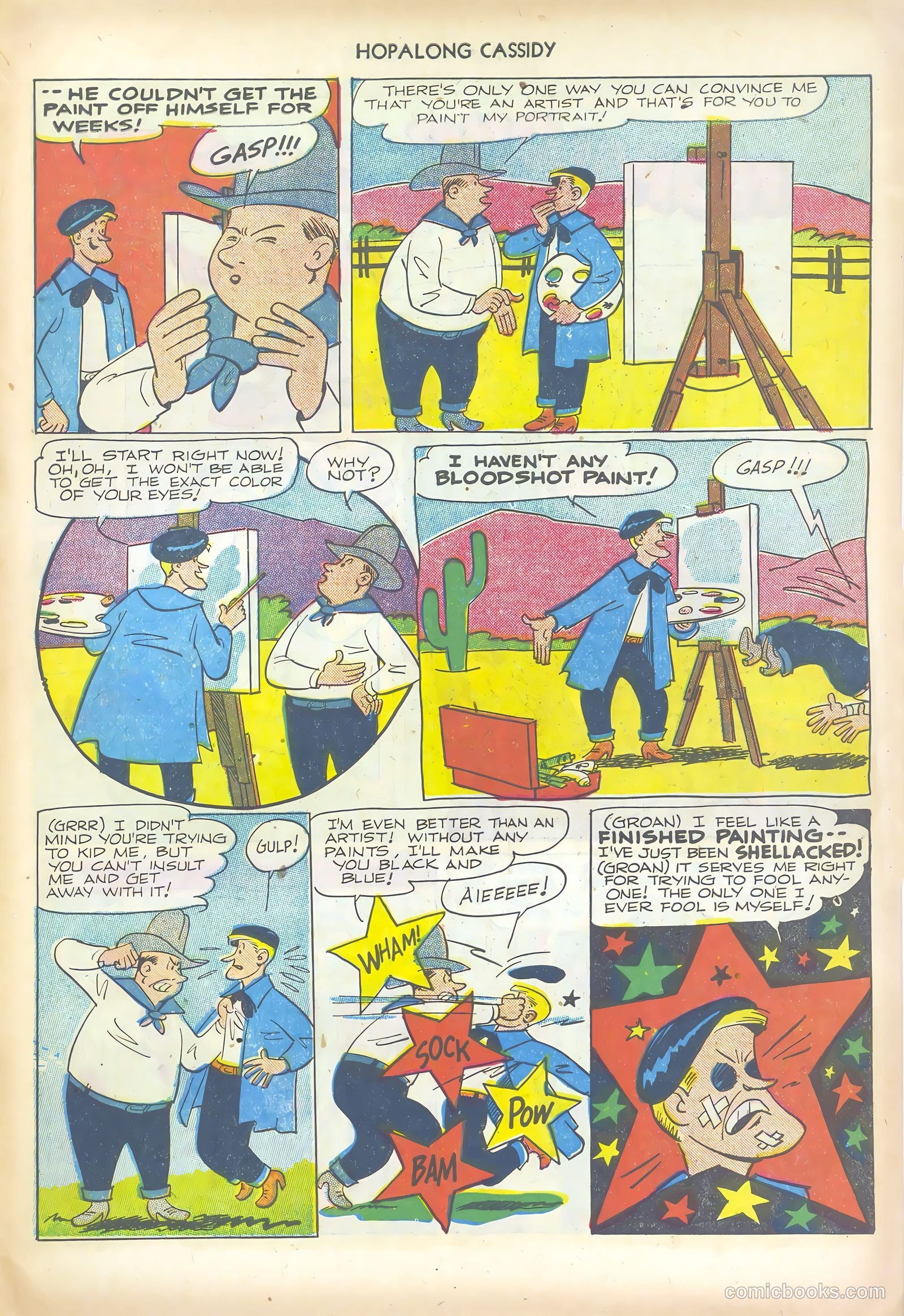 Hopalong Cassidy #67 (1952) — page 27 of 36