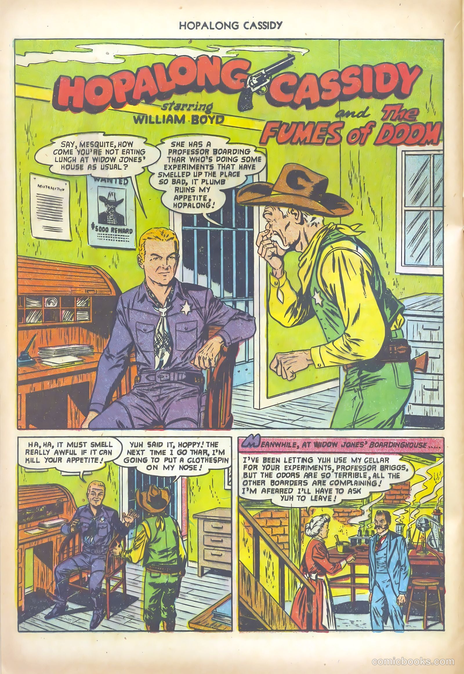 Hopalong Cassidy #67 (1952) — page 28 of 36