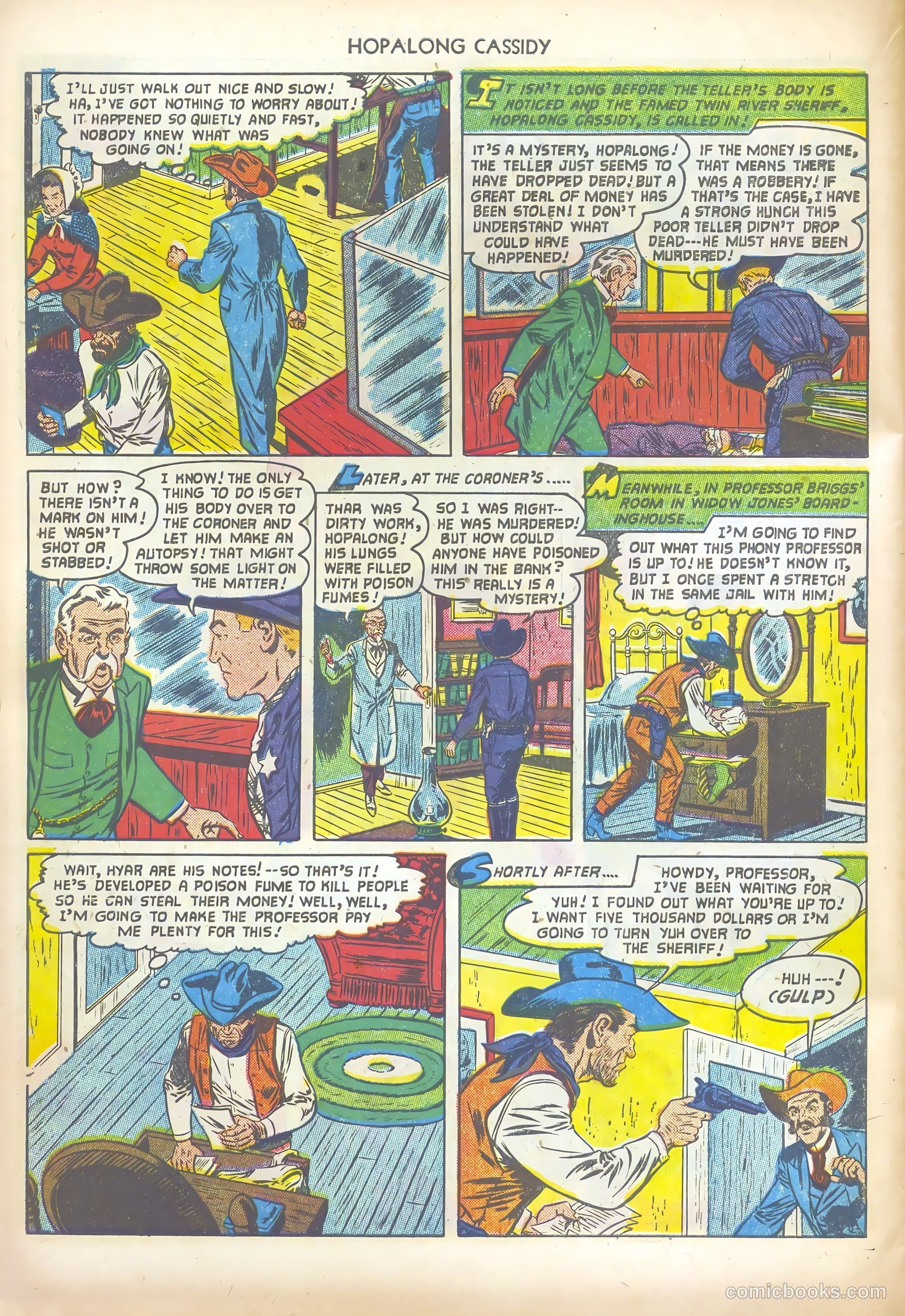 Hopalong Cassidy #67 (1952) — page 30 of 36