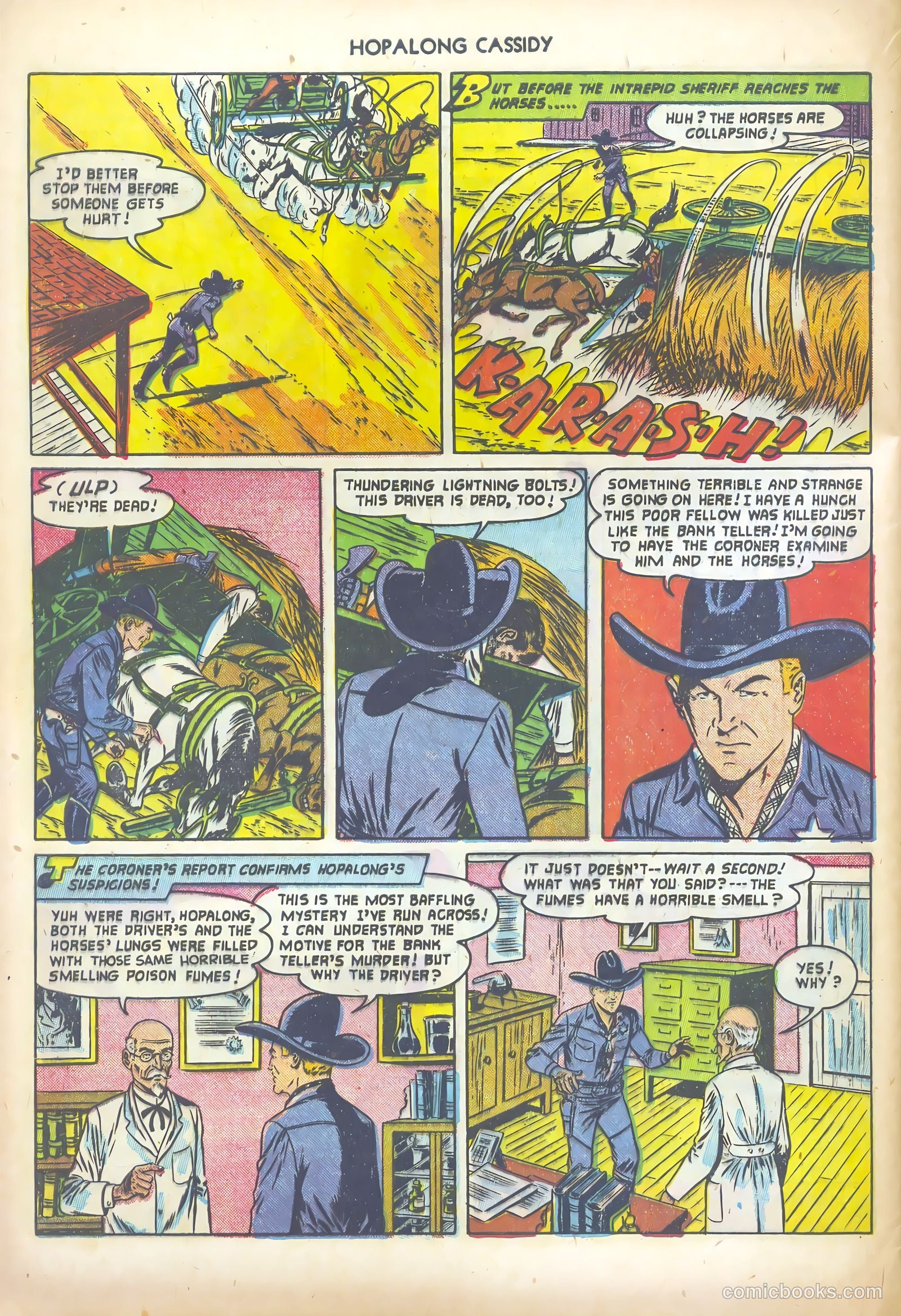 Hopalong Cassidy #67 (1952) — page 32 of 36