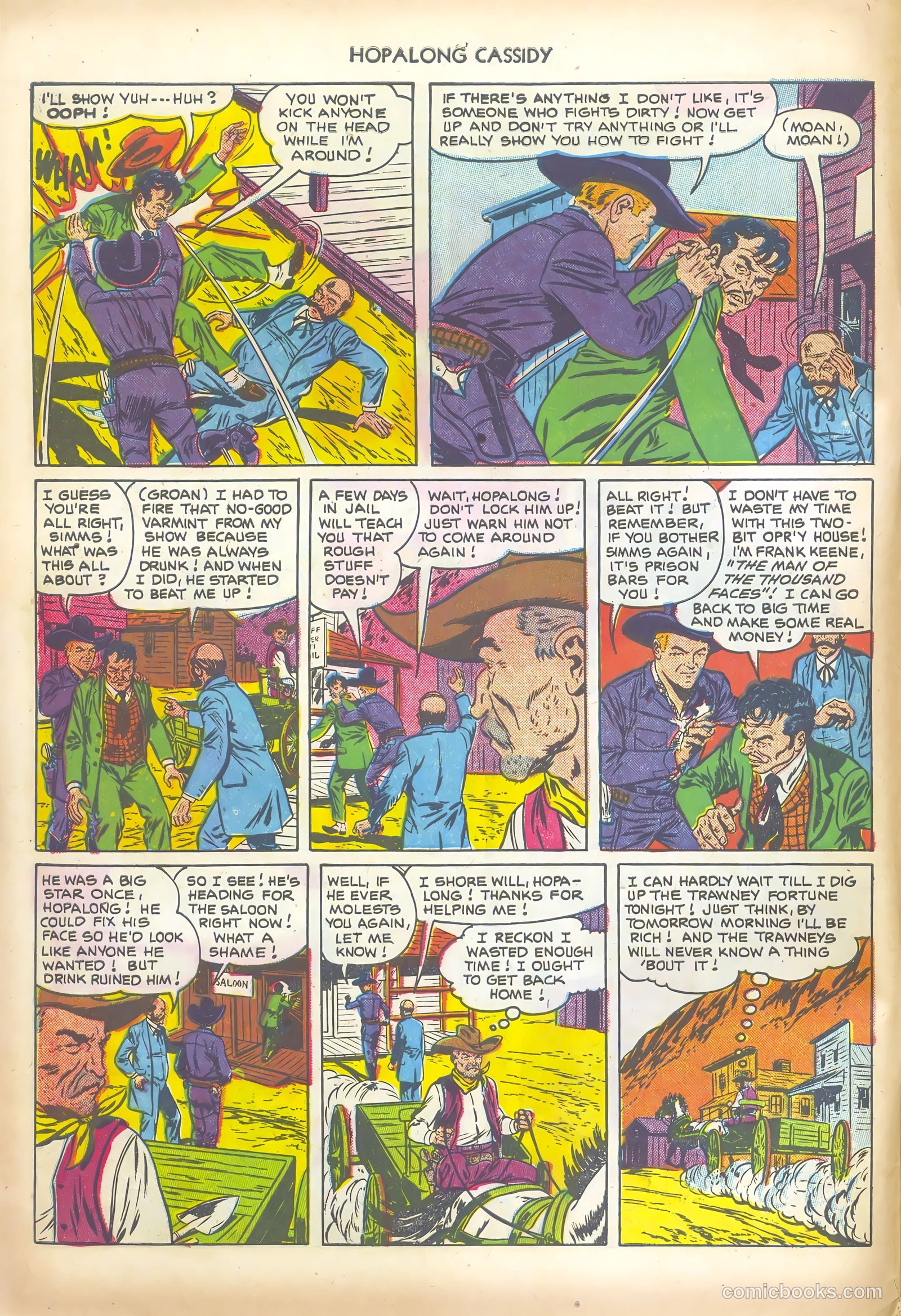 Hopalong Cassidy #68 (1952) — page 6 of 36