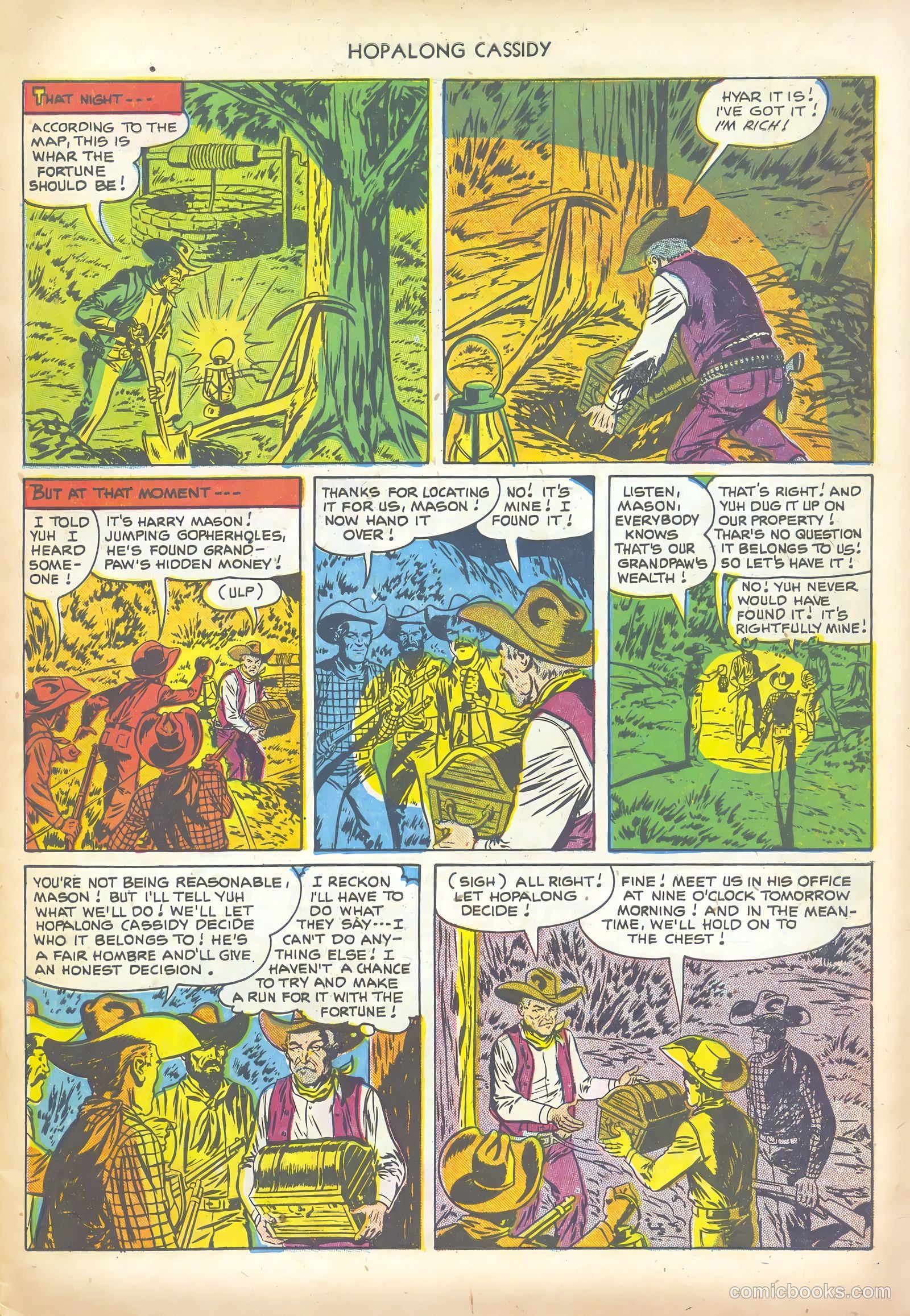 Hopalong Cassidy #68 (1952) — page 7 of 36