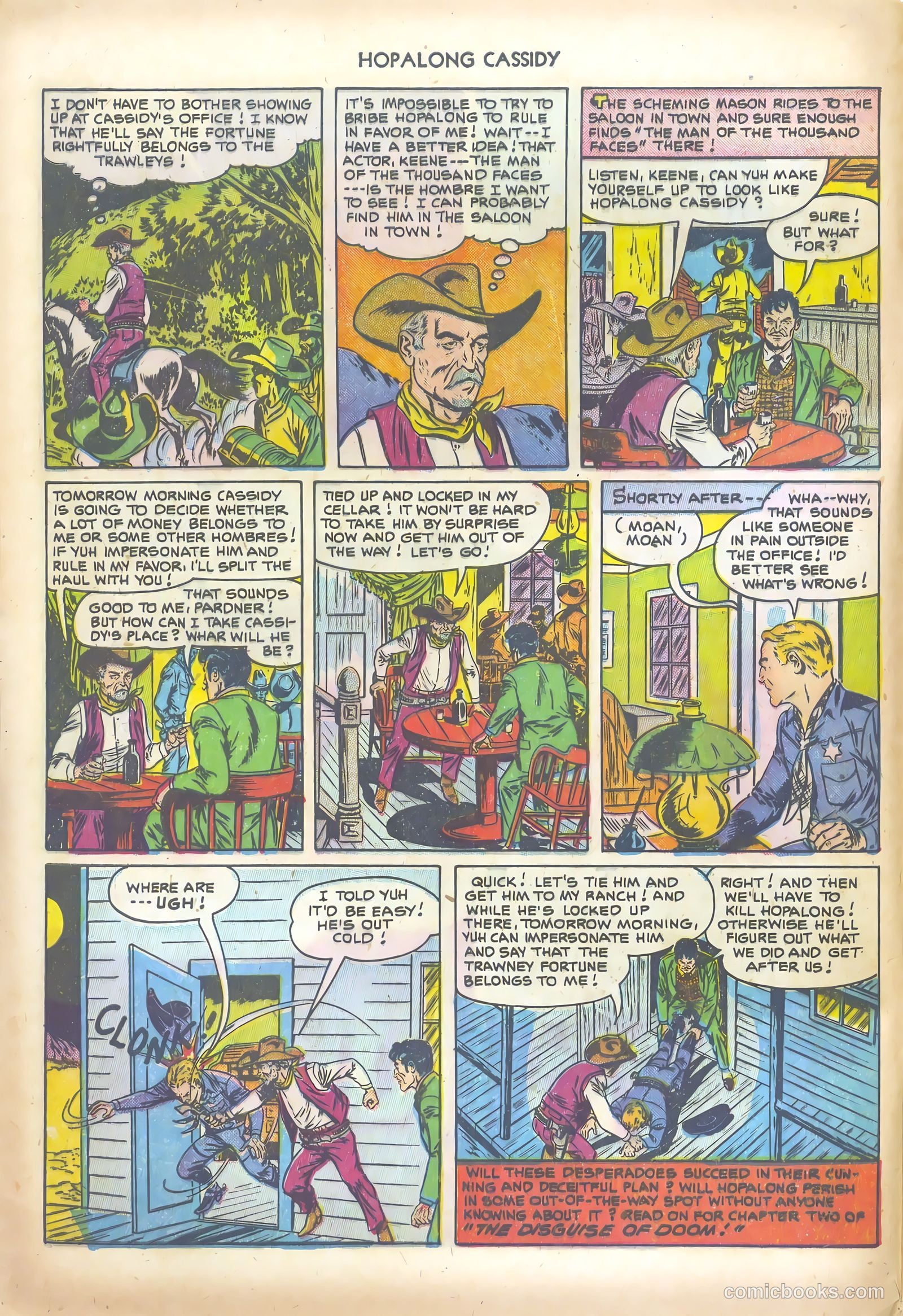 Hopalong Cassidy #68 (1952) — page 8 of 36
