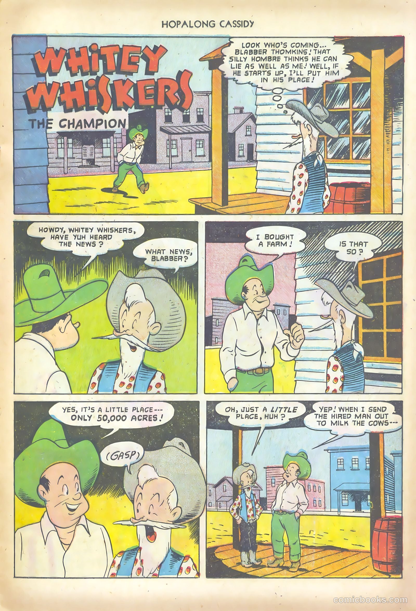 Hopalong Cassidy #68 (1952) — page 13 of 36