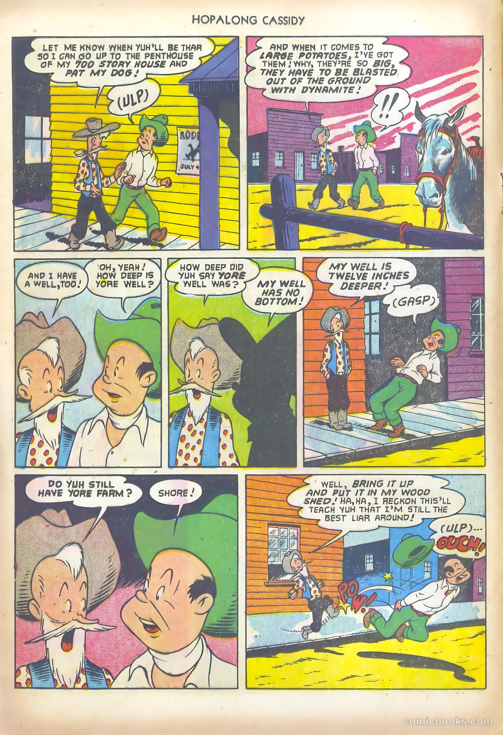 Hopalong Cassidy #68 (1952) — page 16 of 36
