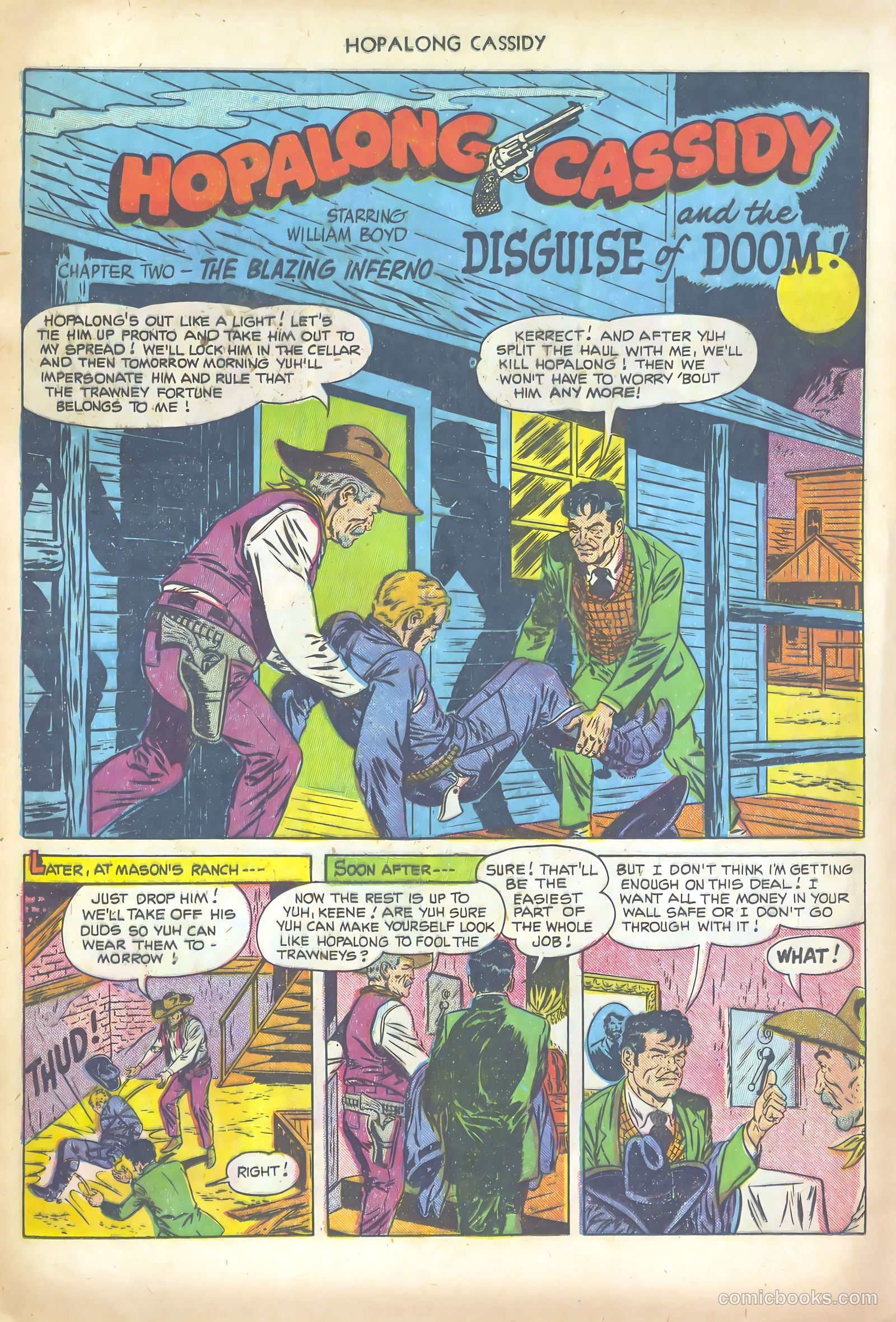 Hopalong Cassidy #68 (1952) — page 17 of 36