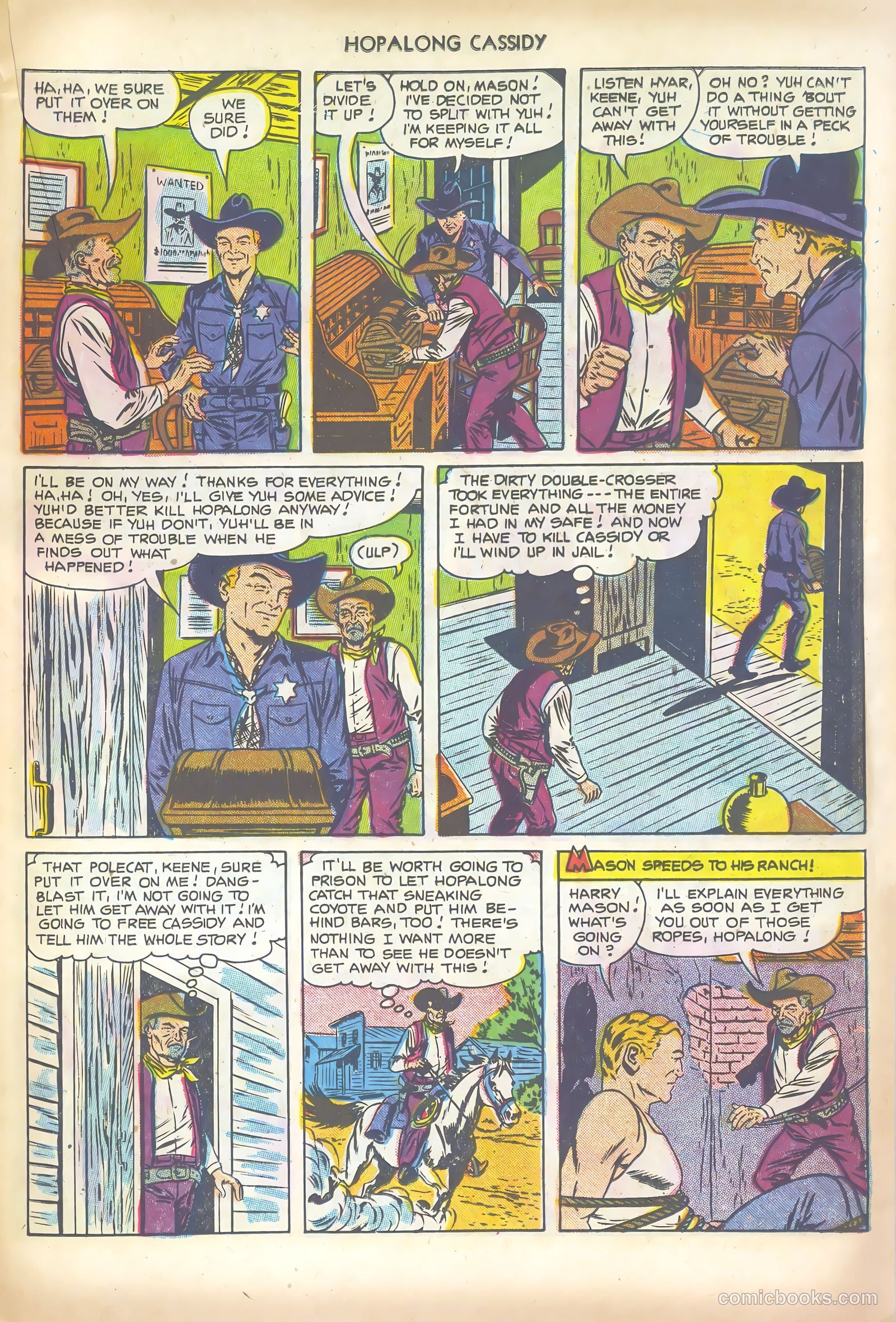 Hopalong Cassidy #68 (1952) — page 19 of 36