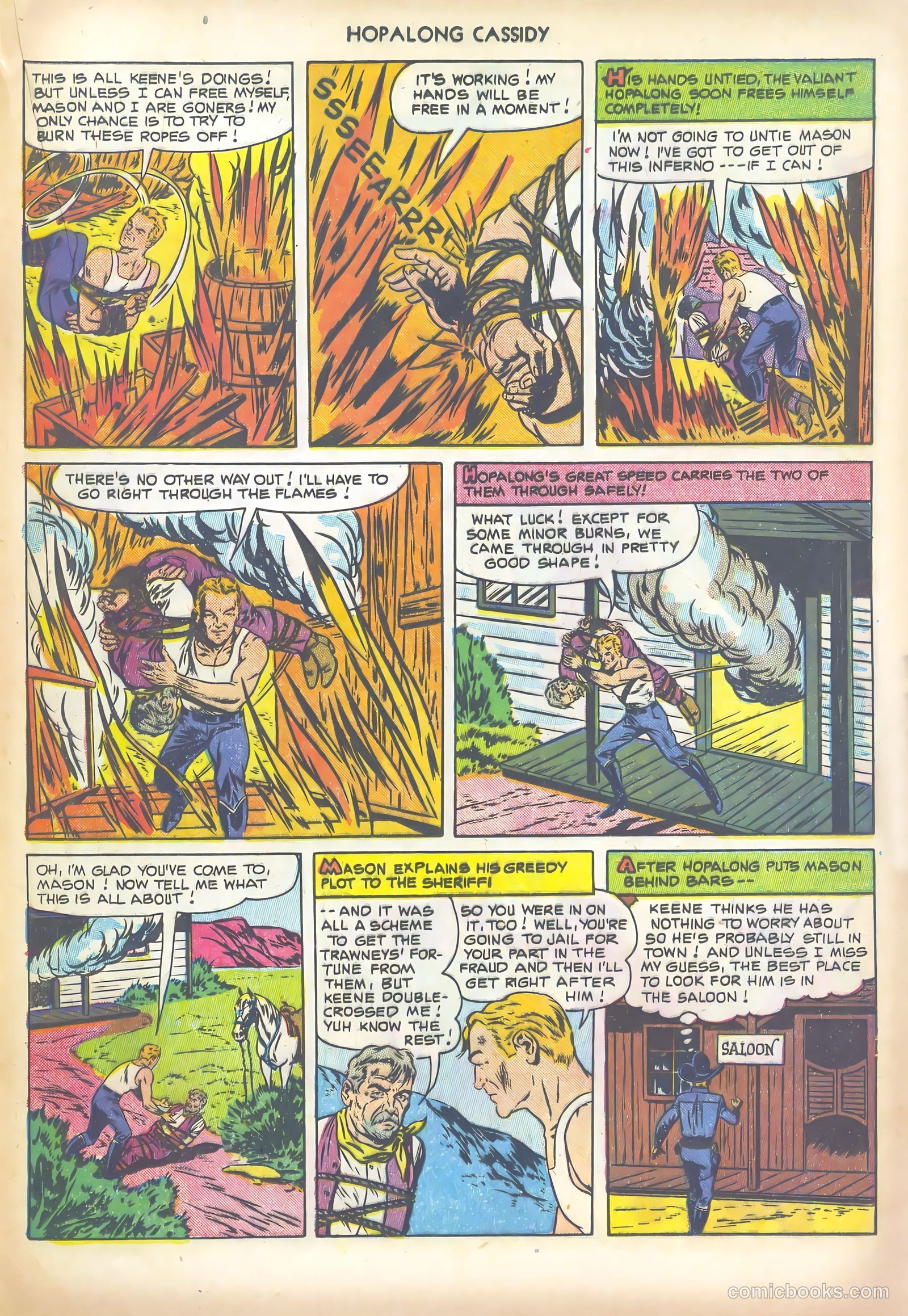 Hopalong Cassidy #68 (1952) — page 21 of 36