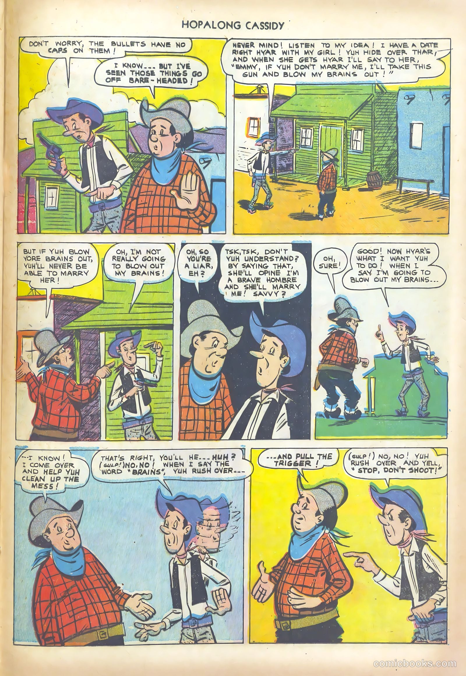 Hopalong Cassidy #68 (1952) — page 25 of 36