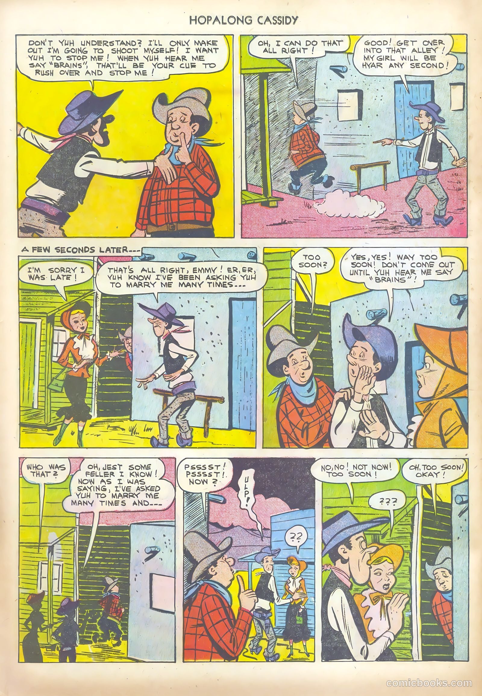 Hopalong Cassidy #68 (1952) — page 26 of 36