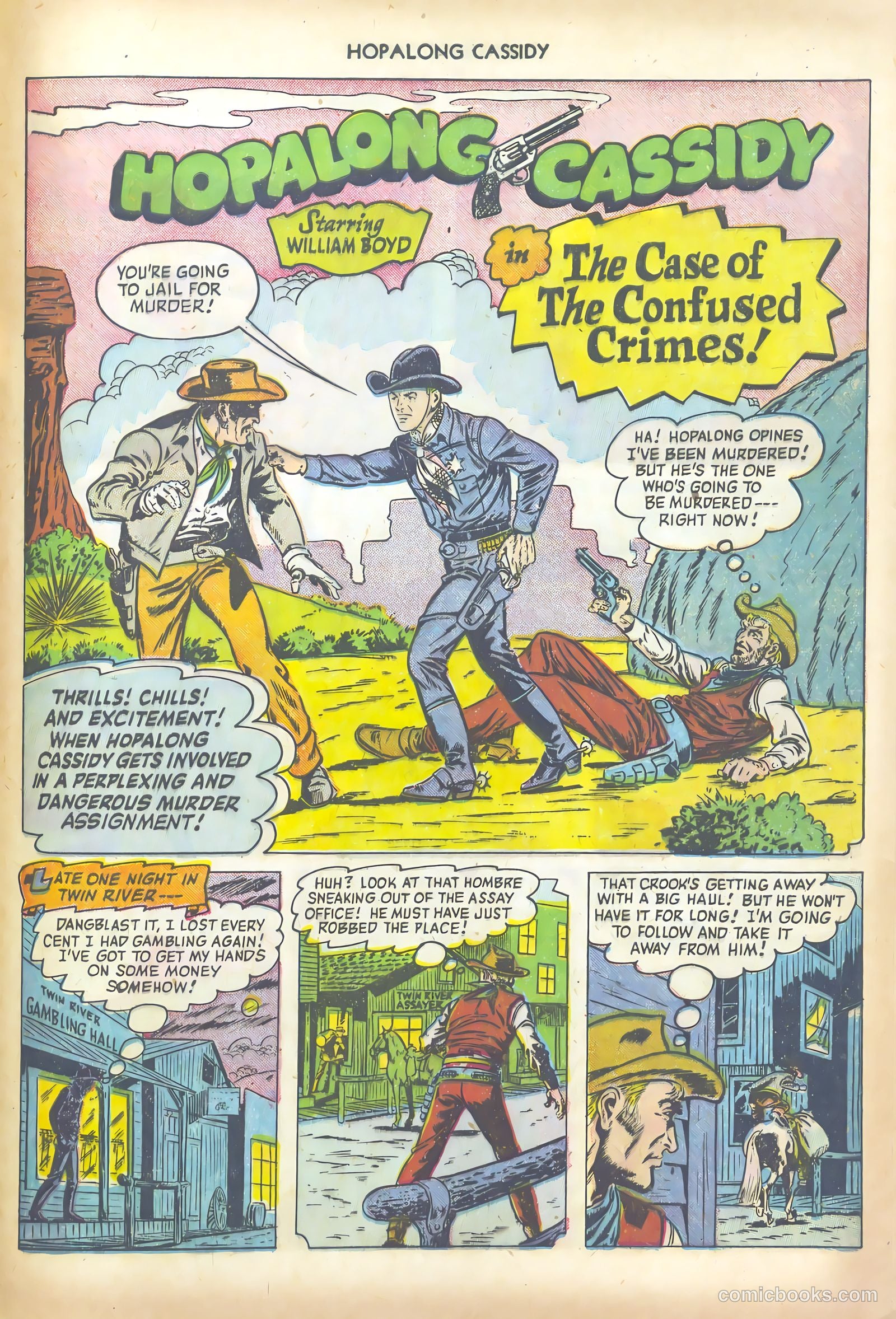 Hopalong Cassidy #68 (1952) — page 29 of 36