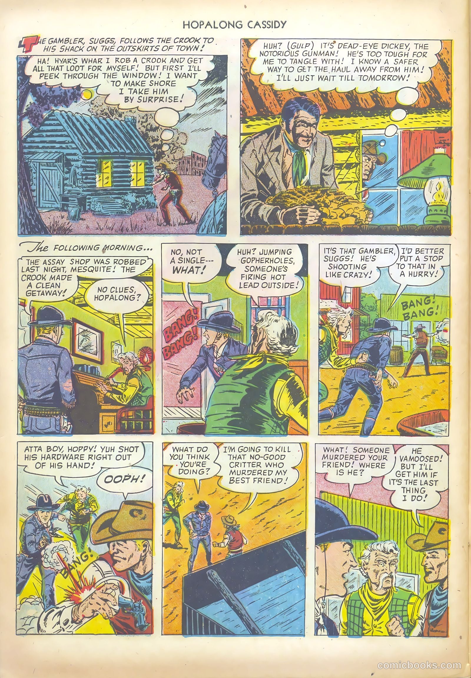 Hopalong Cassidy #68 (1952) — page 30 of 36