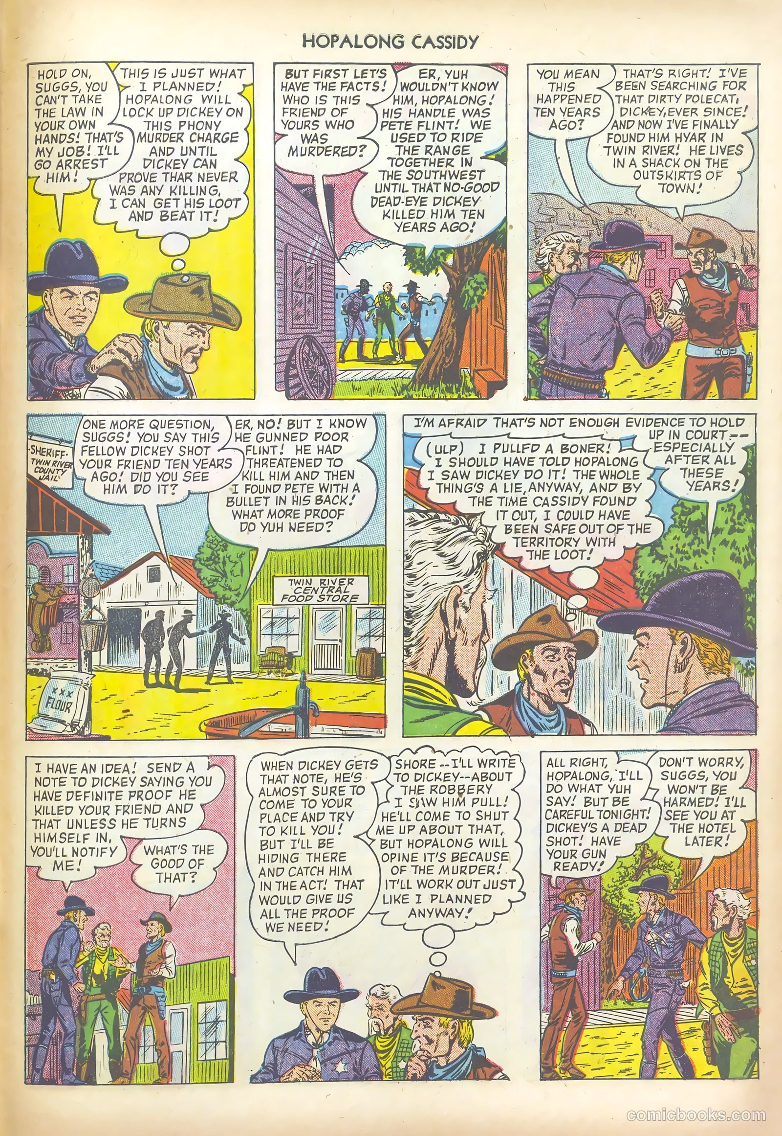 Hopalong Cassidy #68 (1952) — page 31 of 36