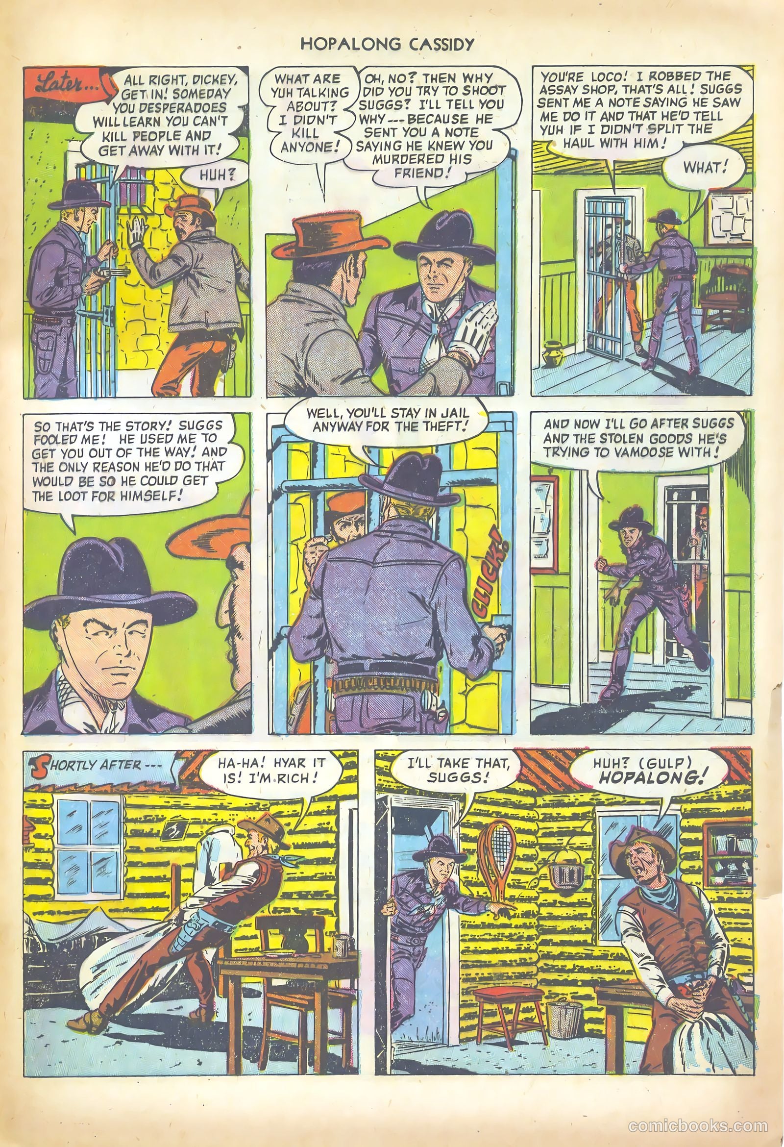 Hopalong Cassidy #68 (1952) — page 33 of 36
