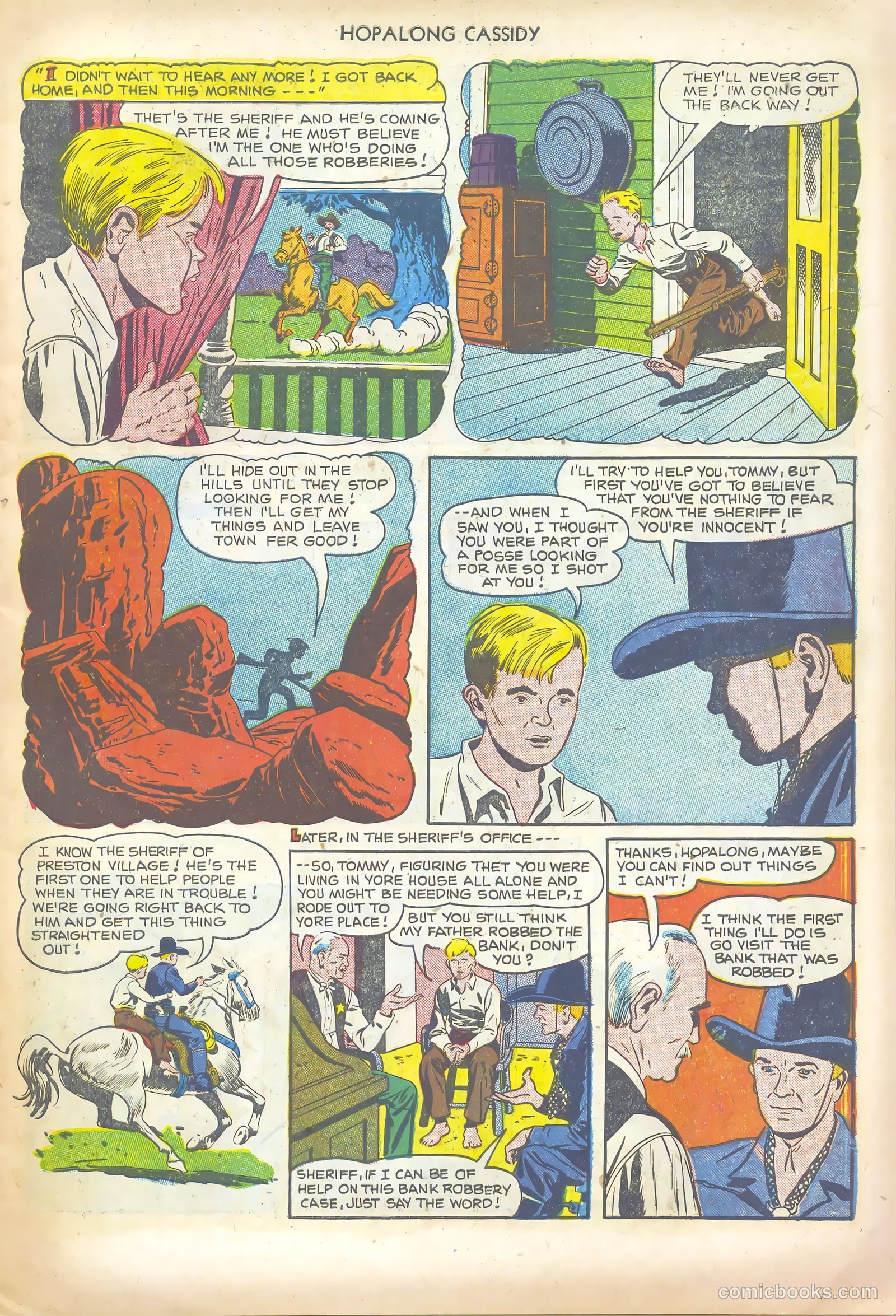 Hopalong Cassidy #69 (1952) — page 7 of 36
