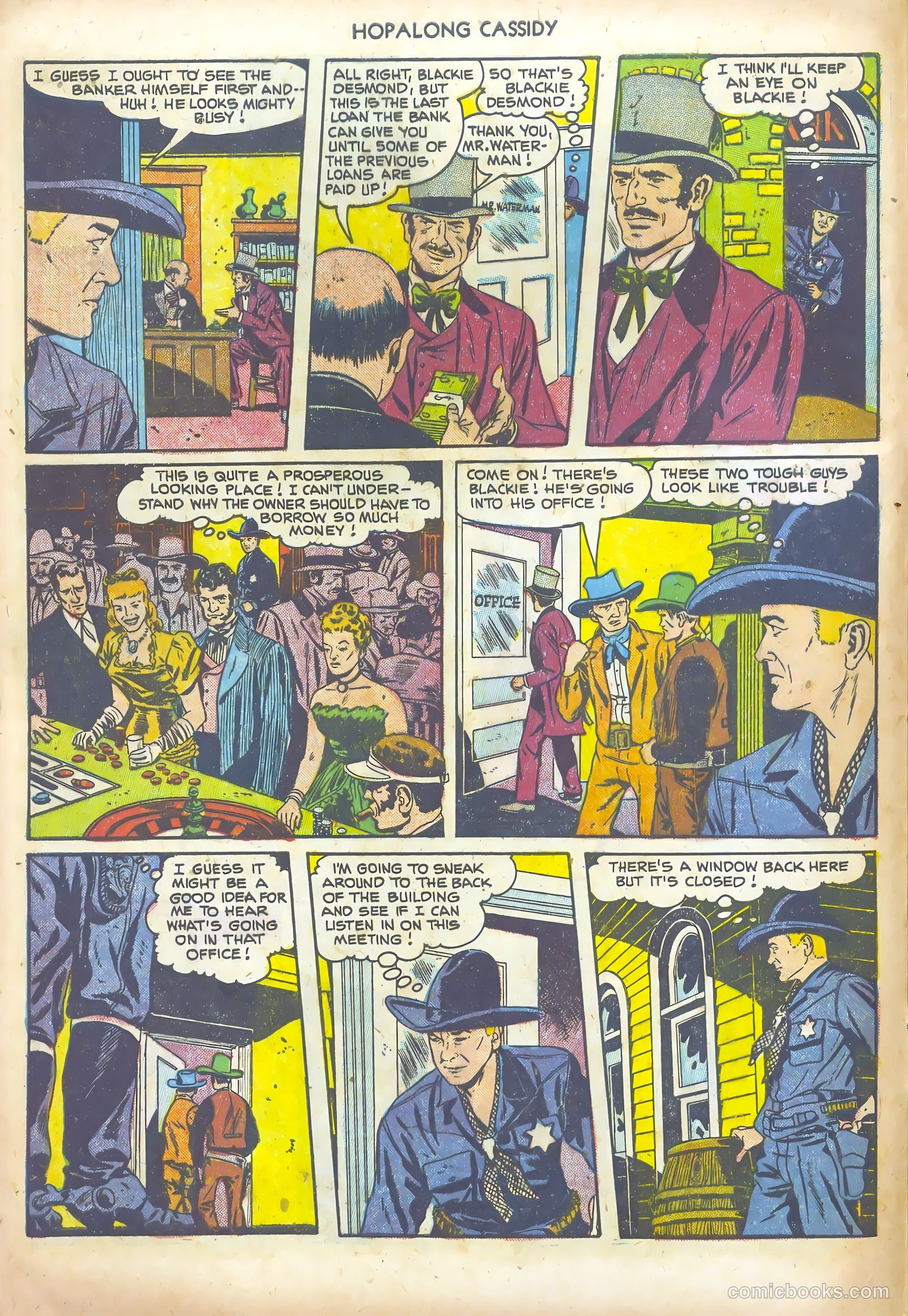 Hopalong Cassidy #69 (1952) — page 8 of 36