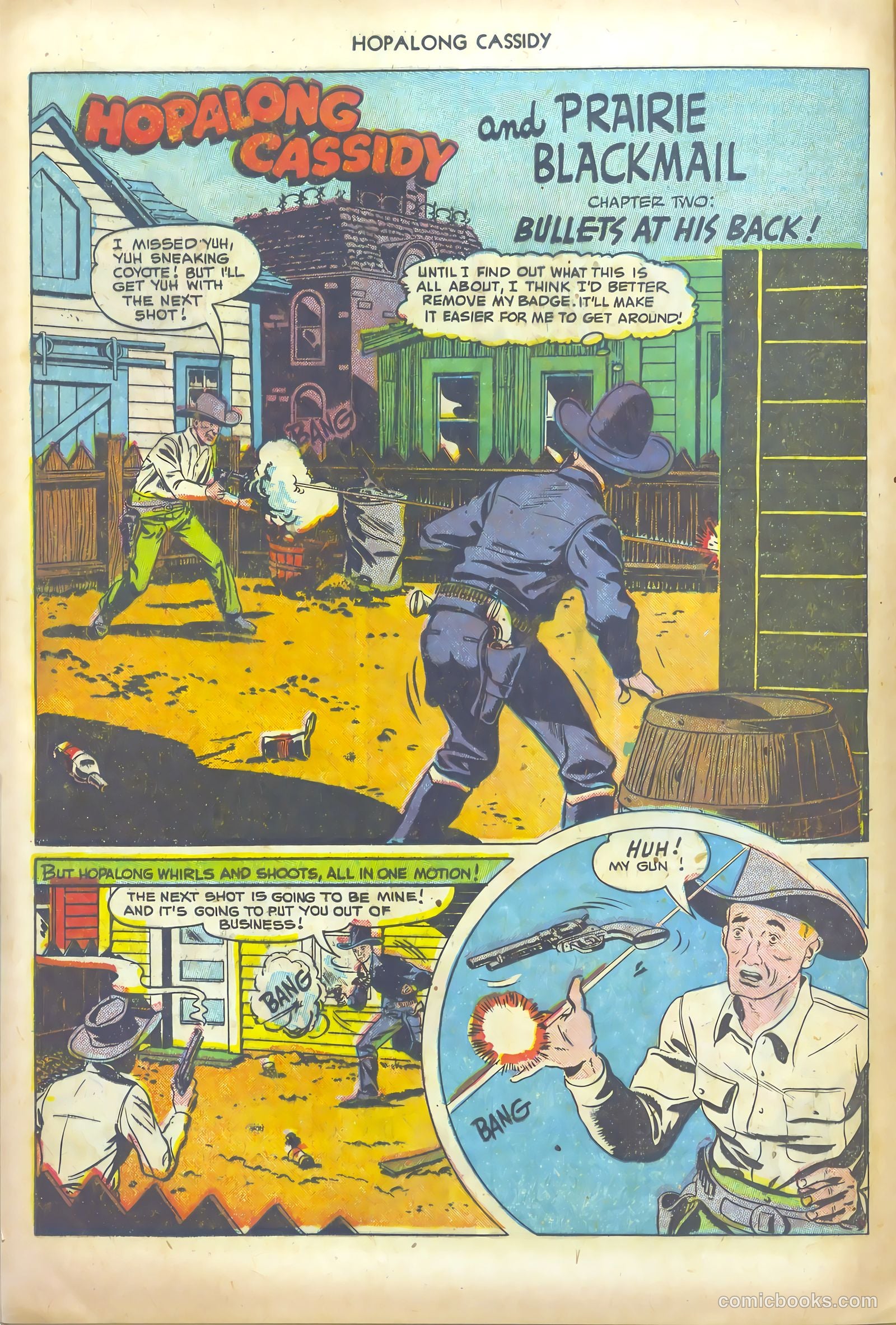 Hopalong Cassidy #69 (1952) — page 16 of 36