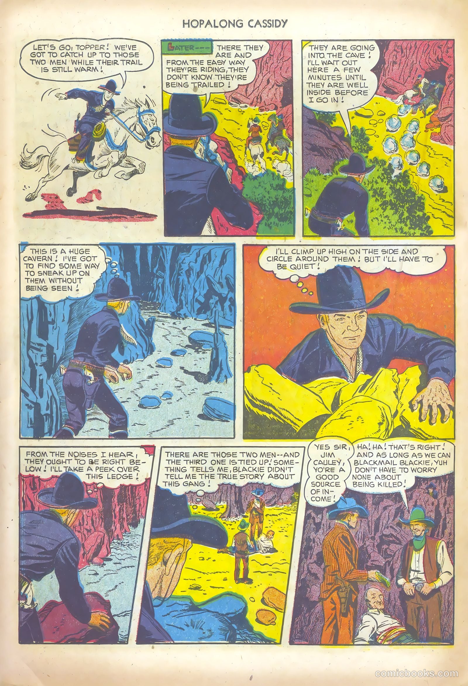 Hopalong Cassidy #69 (1952) — page 18 of 36