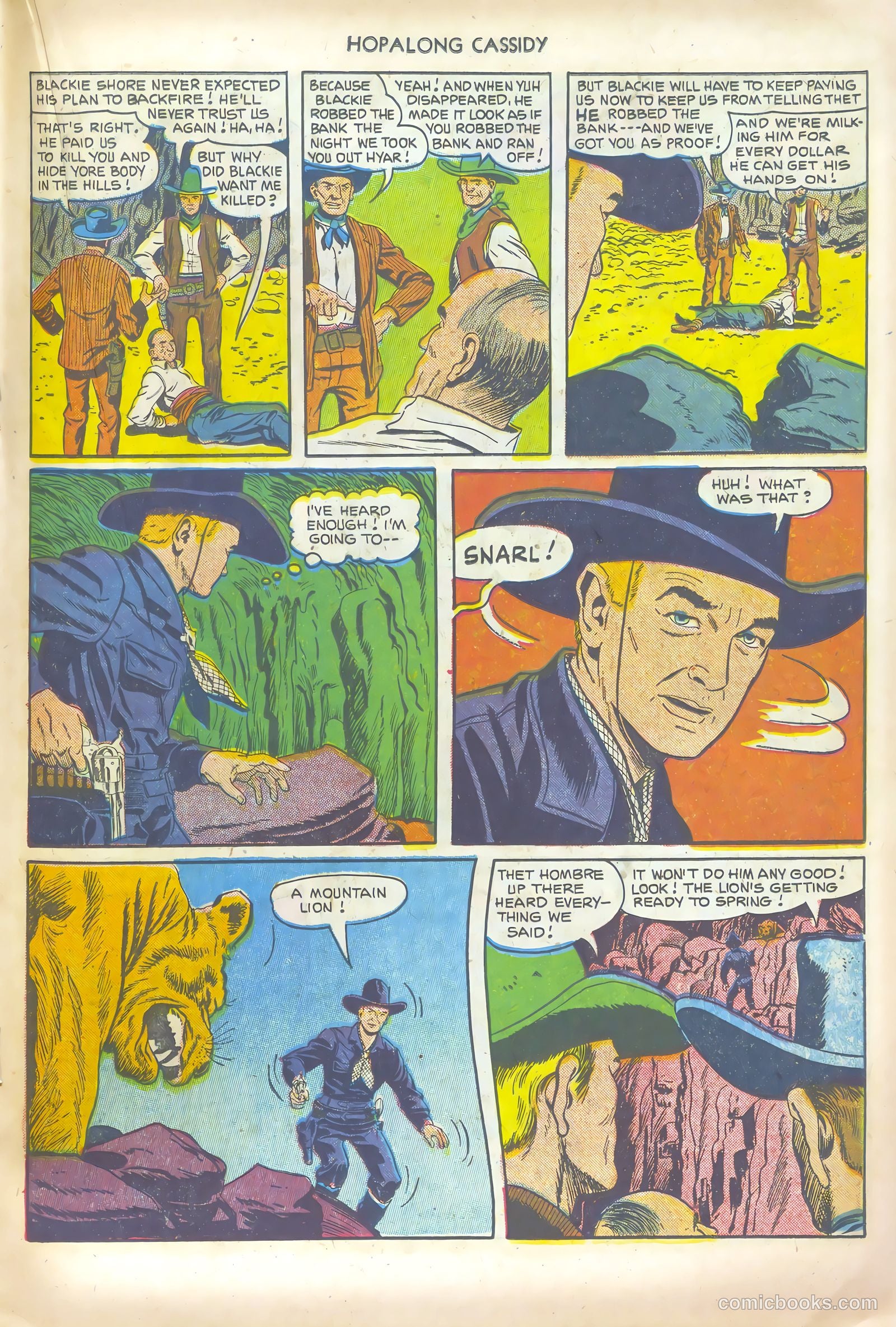 Hopalong Cassidy #69 (1952) — page 19 of 36