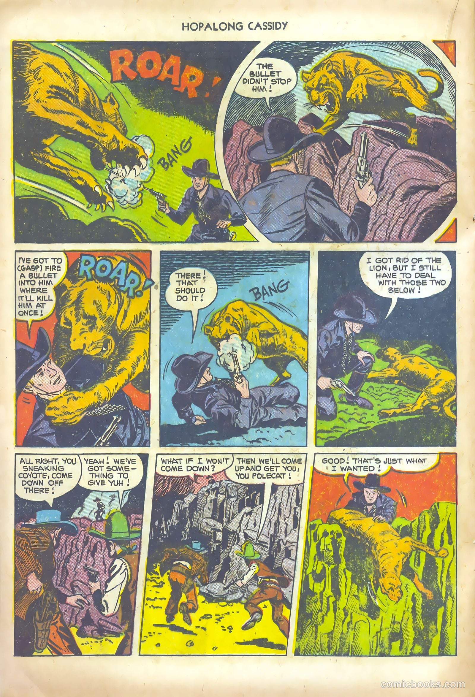 Hopalong Cassidy #69 (1952) — page 20 of 36