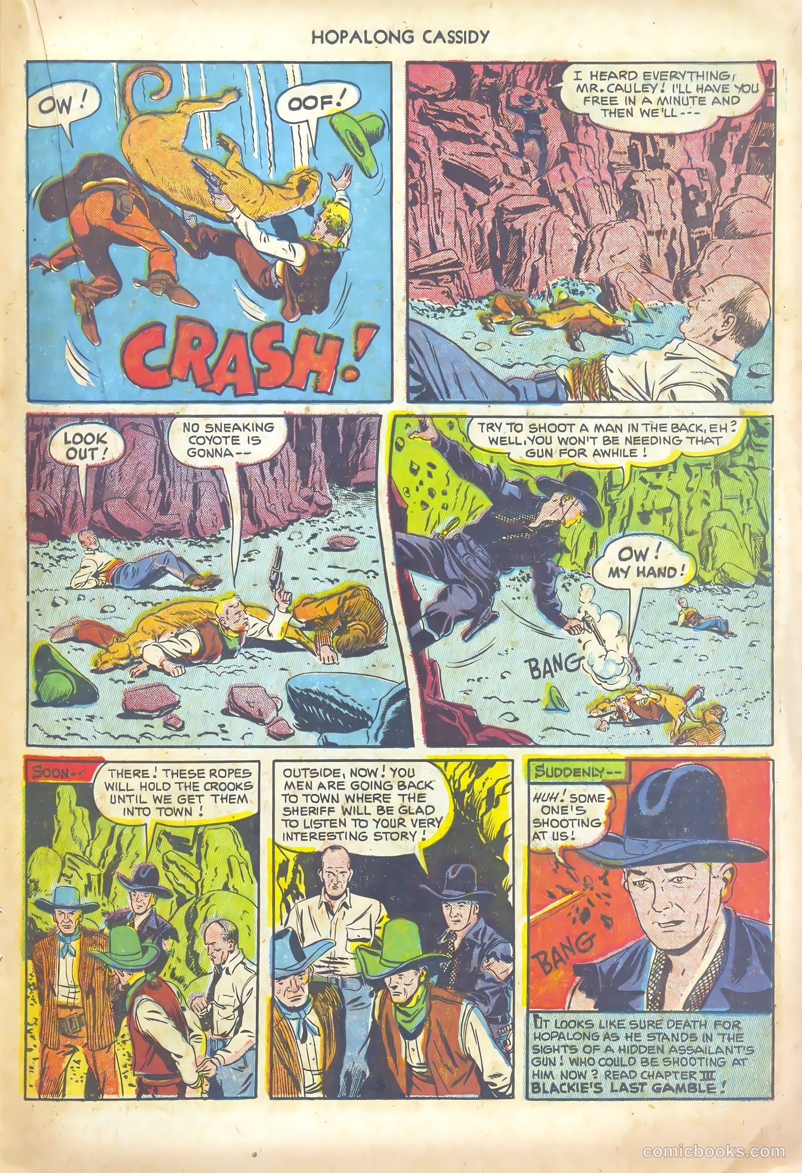 Hopalong Cassidy #69 (1952) — page 21 of 36