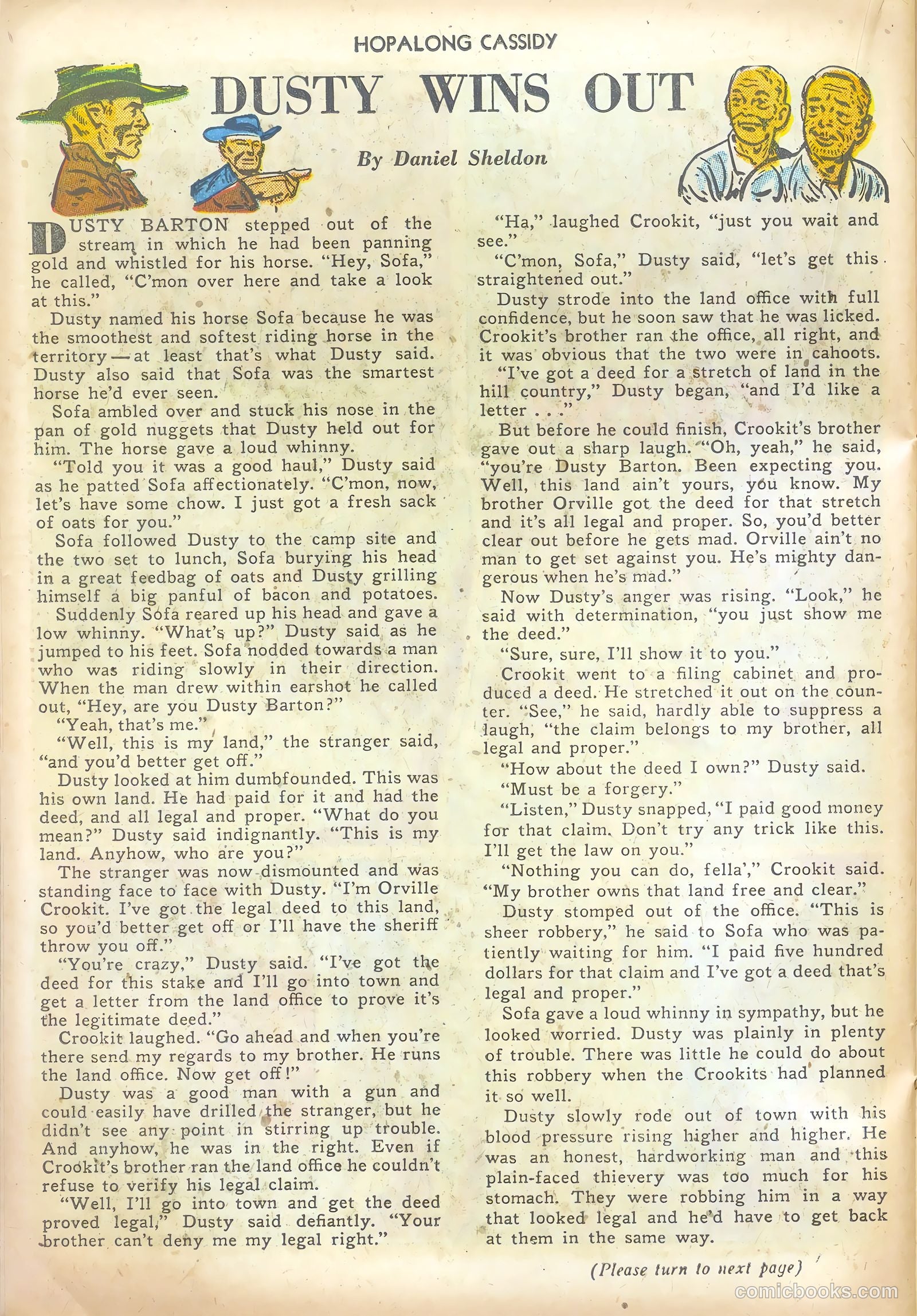 Hopalong Cassidy #69 (1952) — page 22 of 36